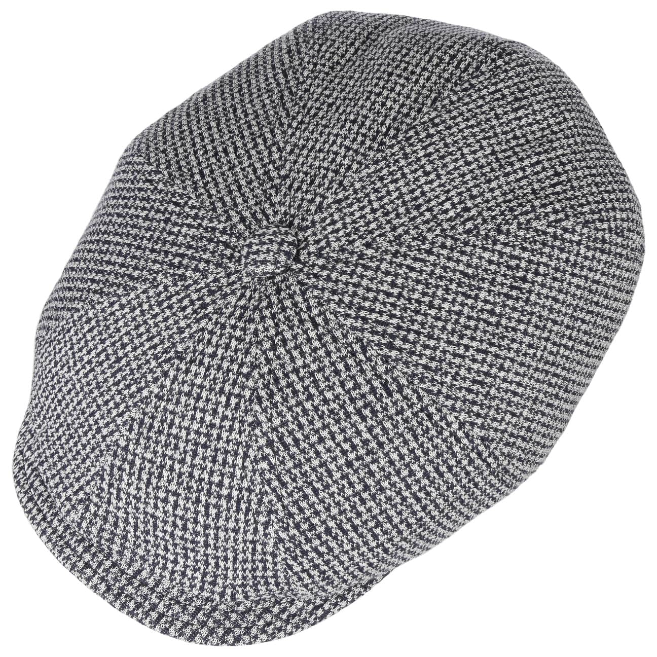 Hatteras Cotton Jersey Flat Cap By Stetson 8900