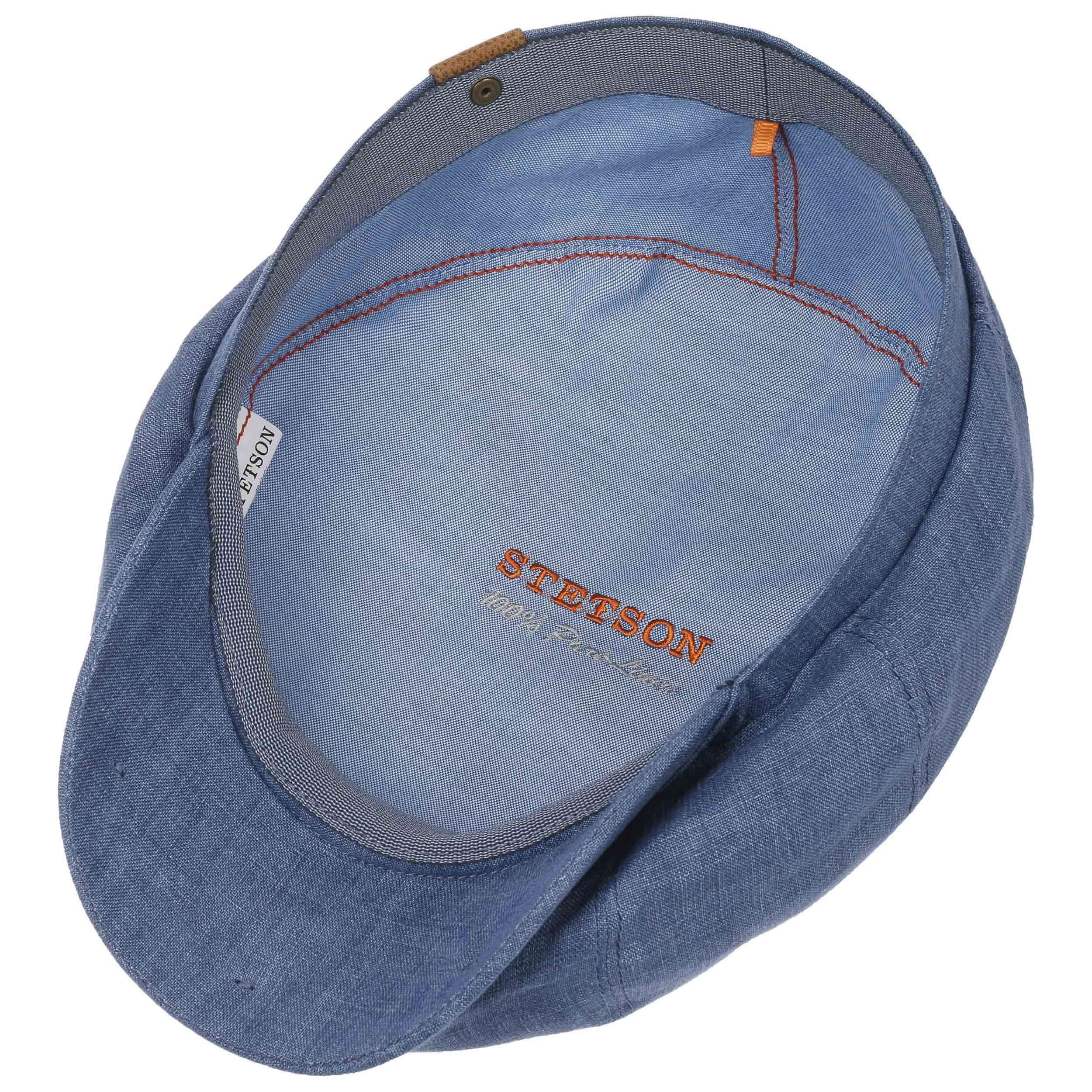 Hatteras Linen Newsboy Cap by Stetson - 89,00