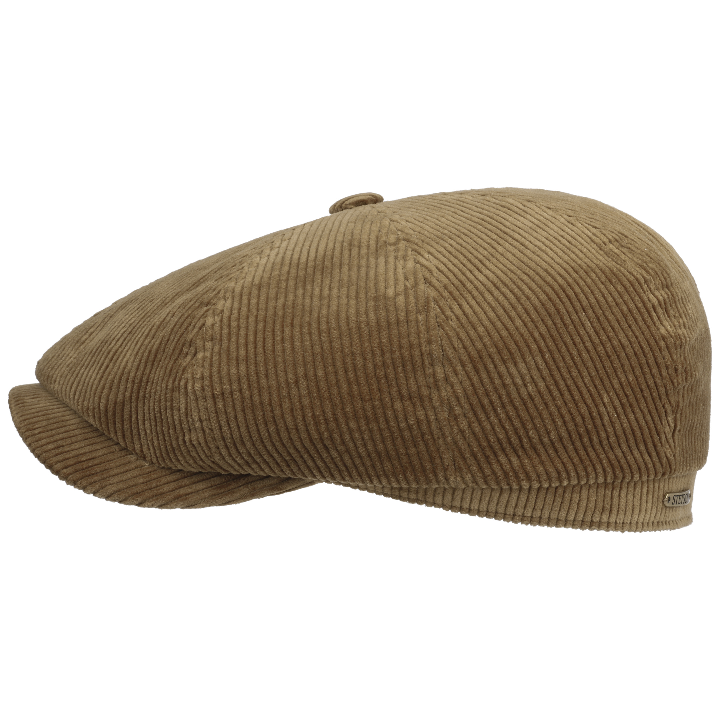 Hatteras New Classic Cord Flat Cap by Stetson - 79,00