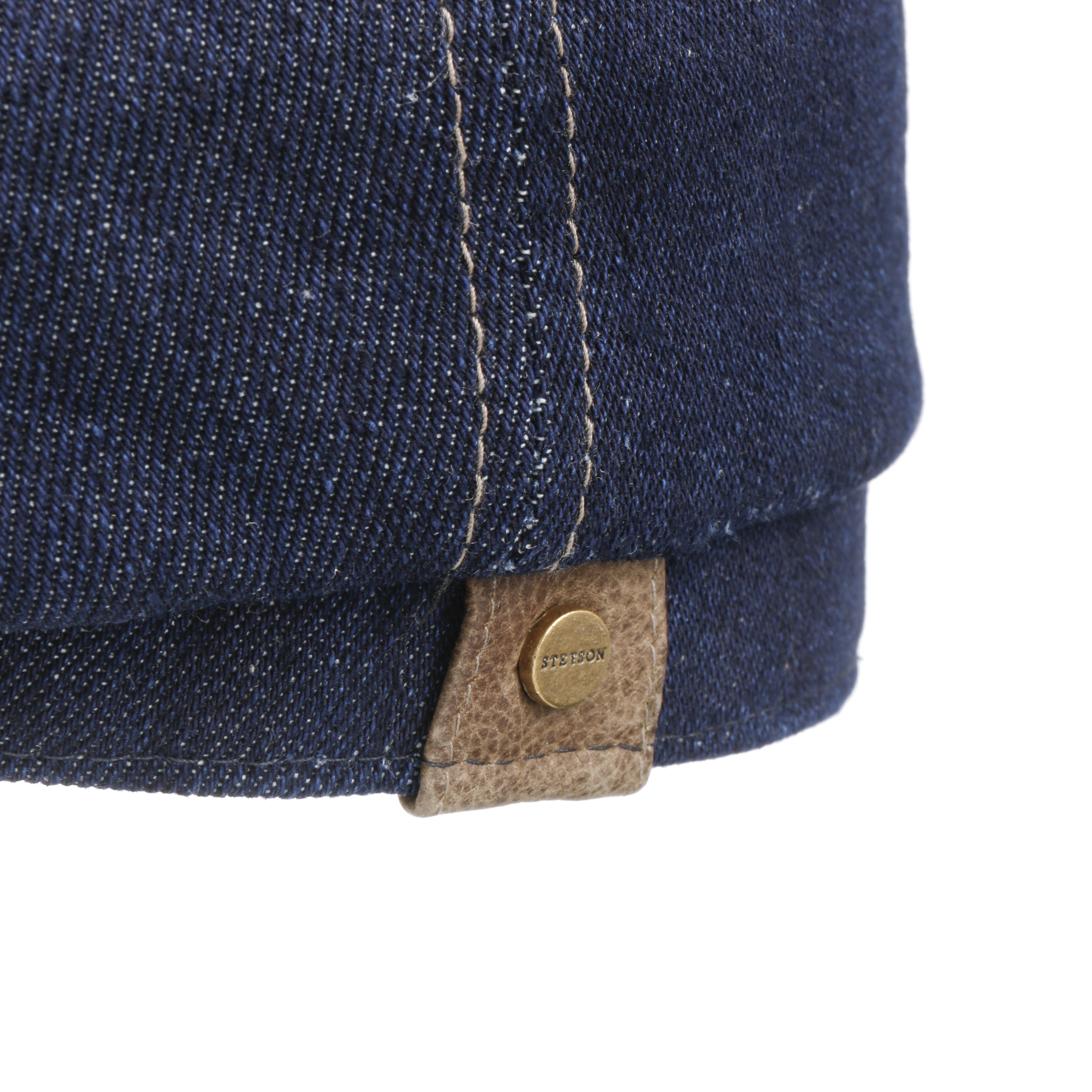 Hatteras New Denim Flat Cap by Stetson 69,00