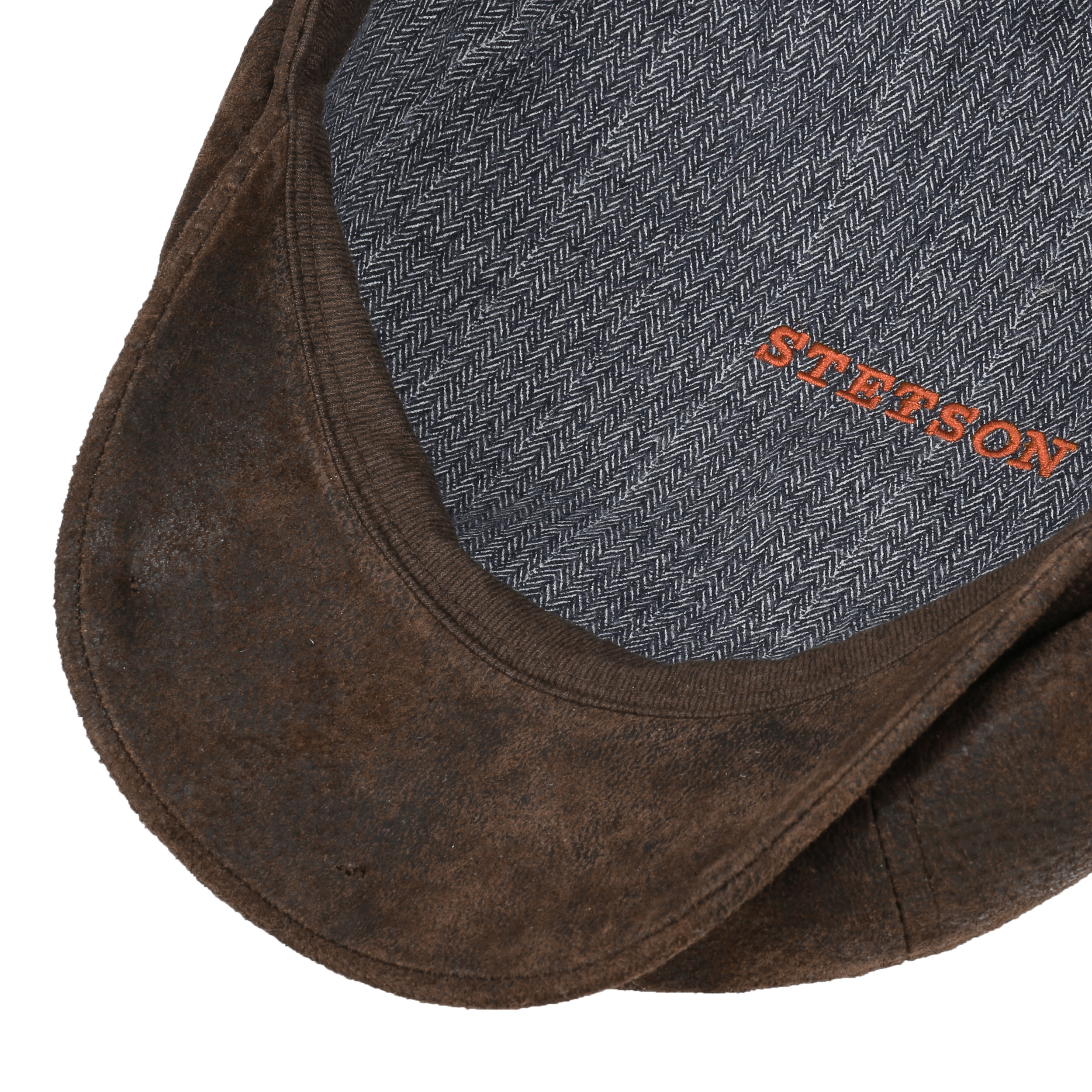 Hatteras Pigskin Leather Cap by Stetson - 139,00