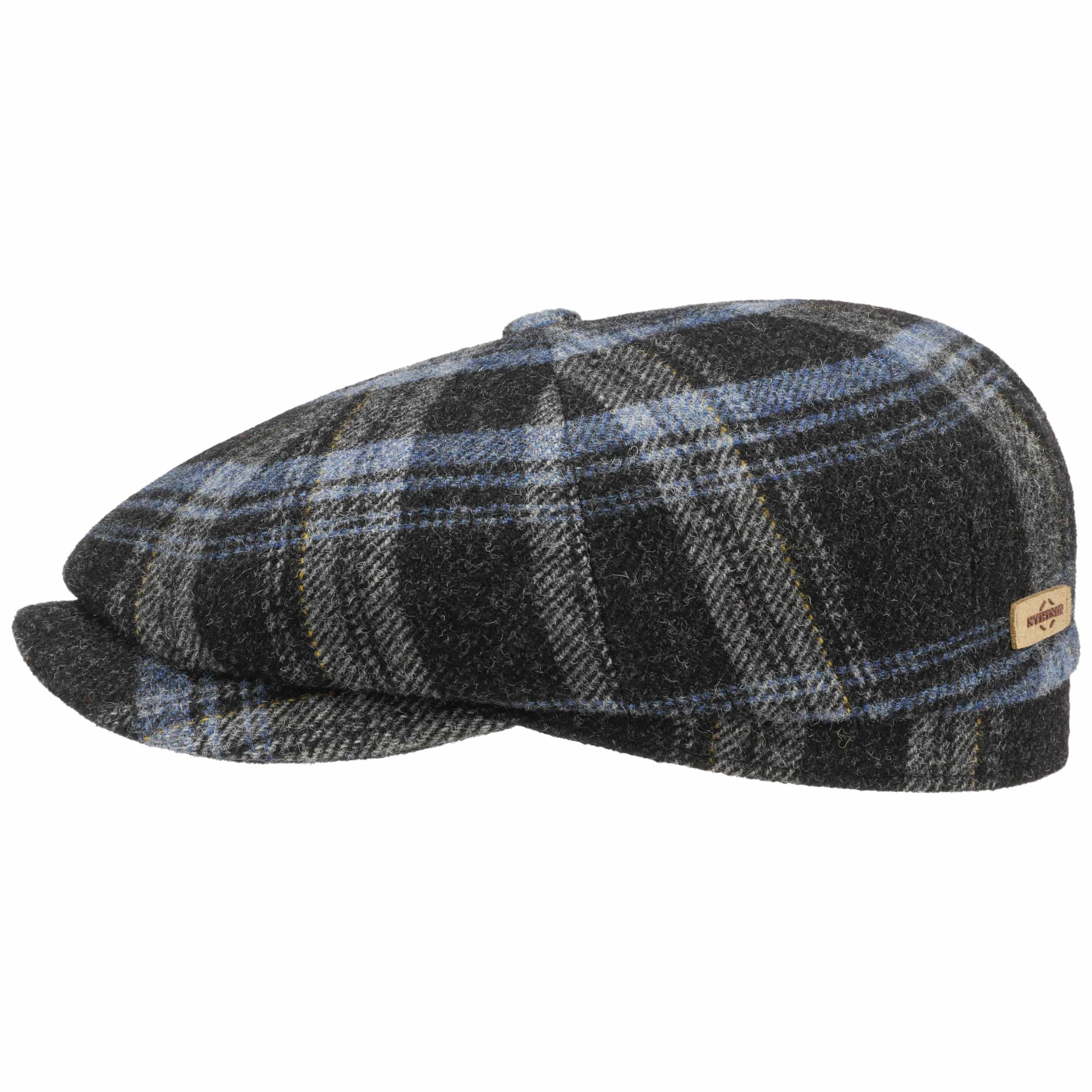 Hatteras Shadow Plaid Flat Cap by Stetson 119,00
