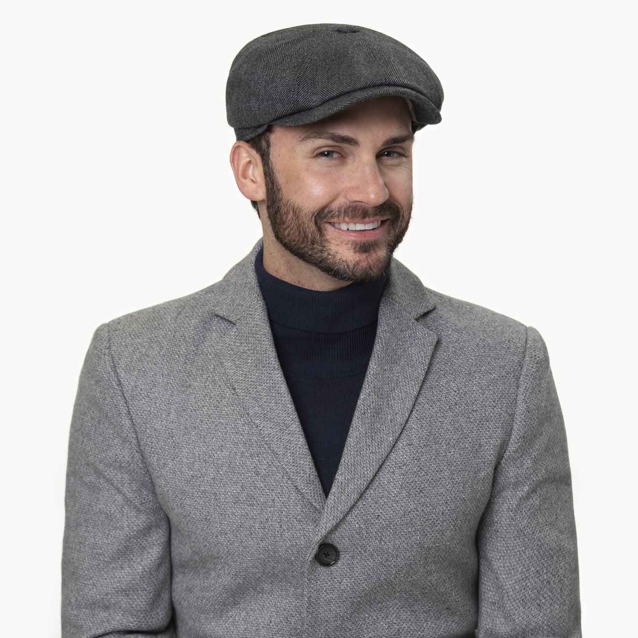 Mens cashmere sales flat caps