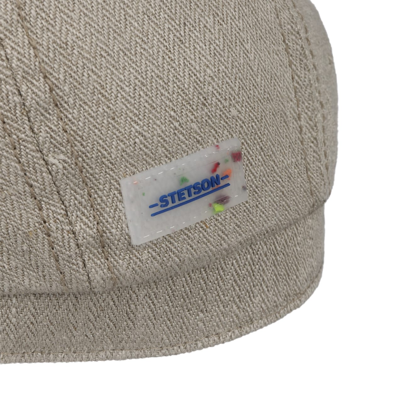 Hatteras Sustainable Light Flat Cap by Stetson - 82,95