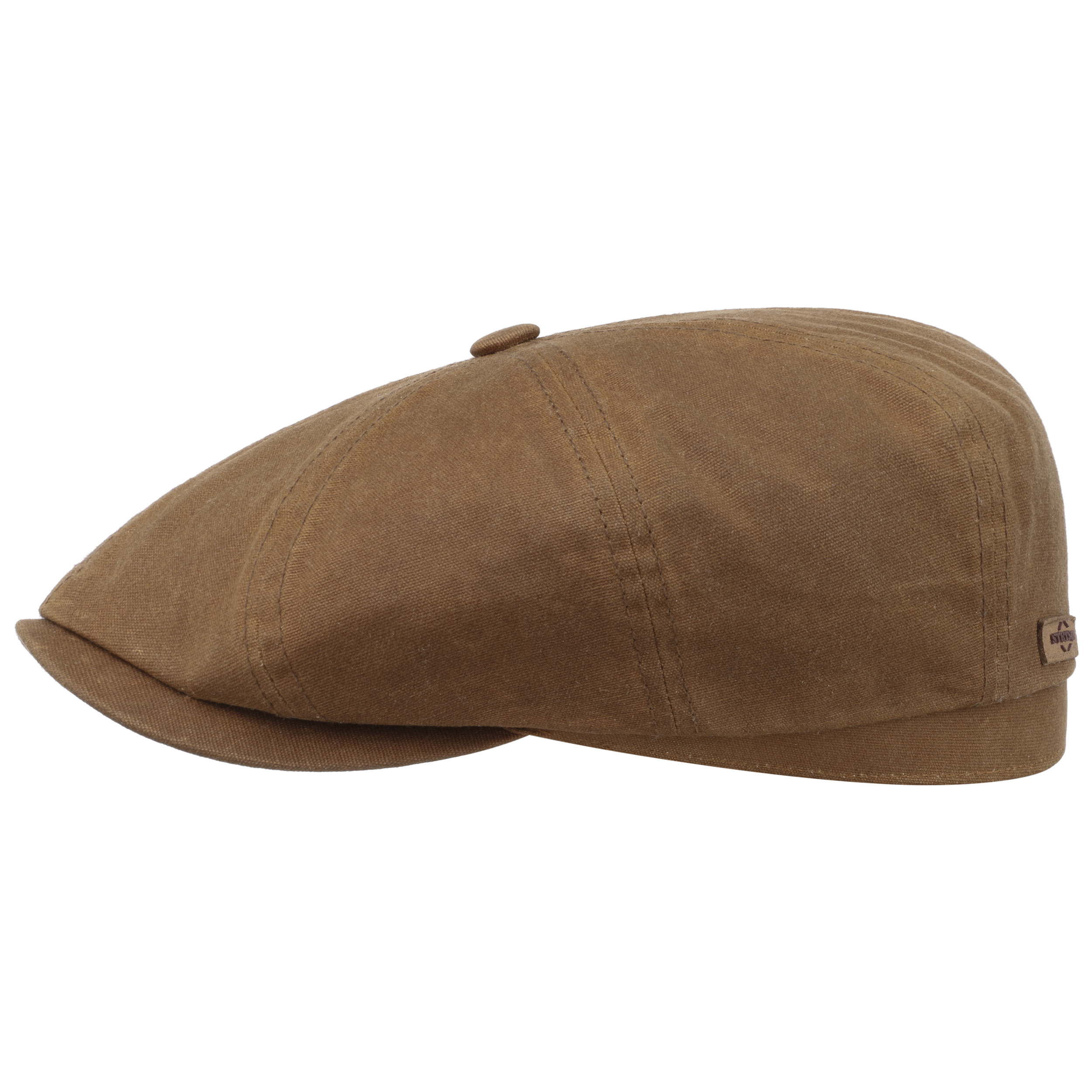 Hatteras Wax Flat Cap with Ear Flaps by Stetson - 119,00