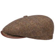 Stetson Hatteras Loden Earflaps Cap Men - Made in Germany
