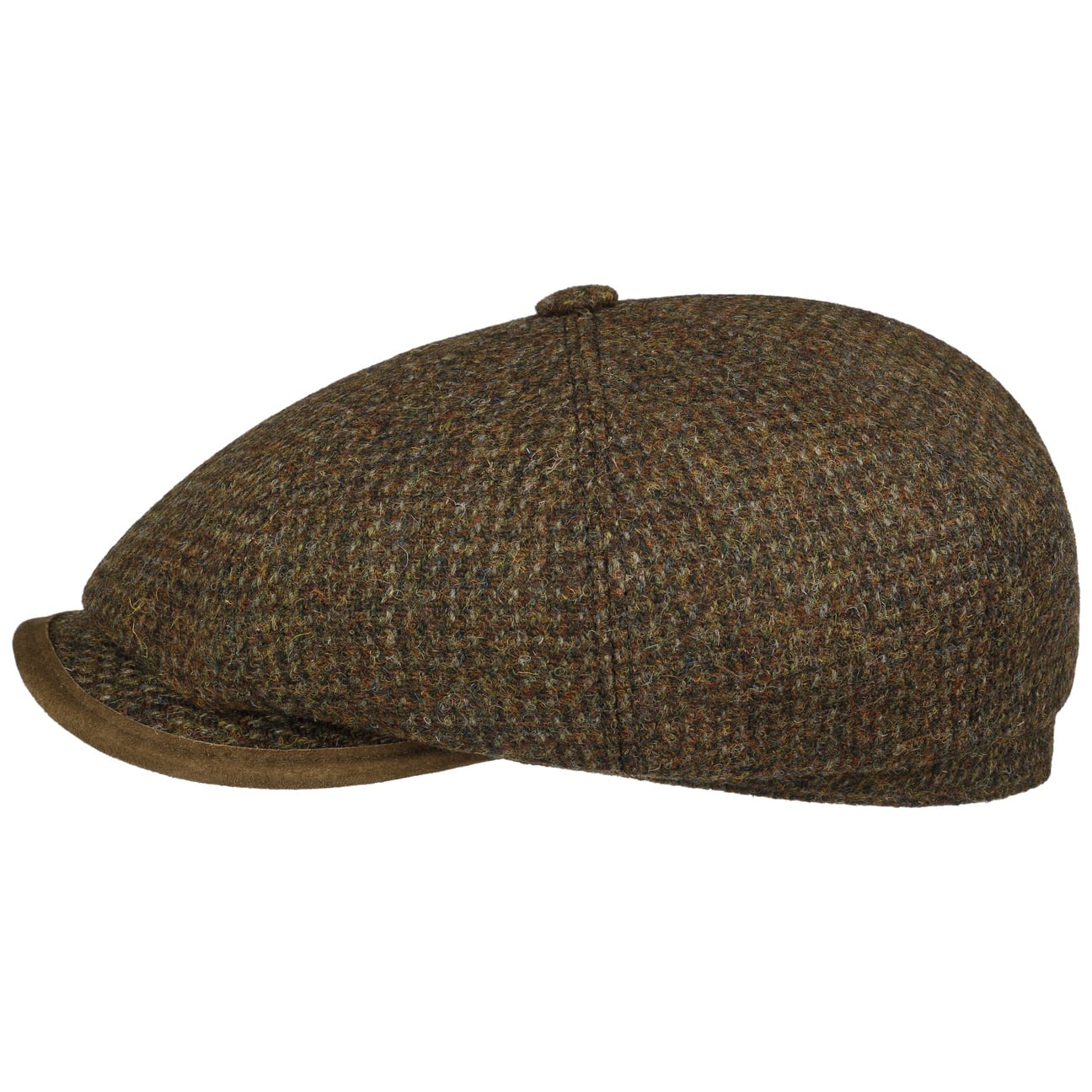 Hatteras Wool Harris Tweed Flat Cap by Stetson --> Shop Hats