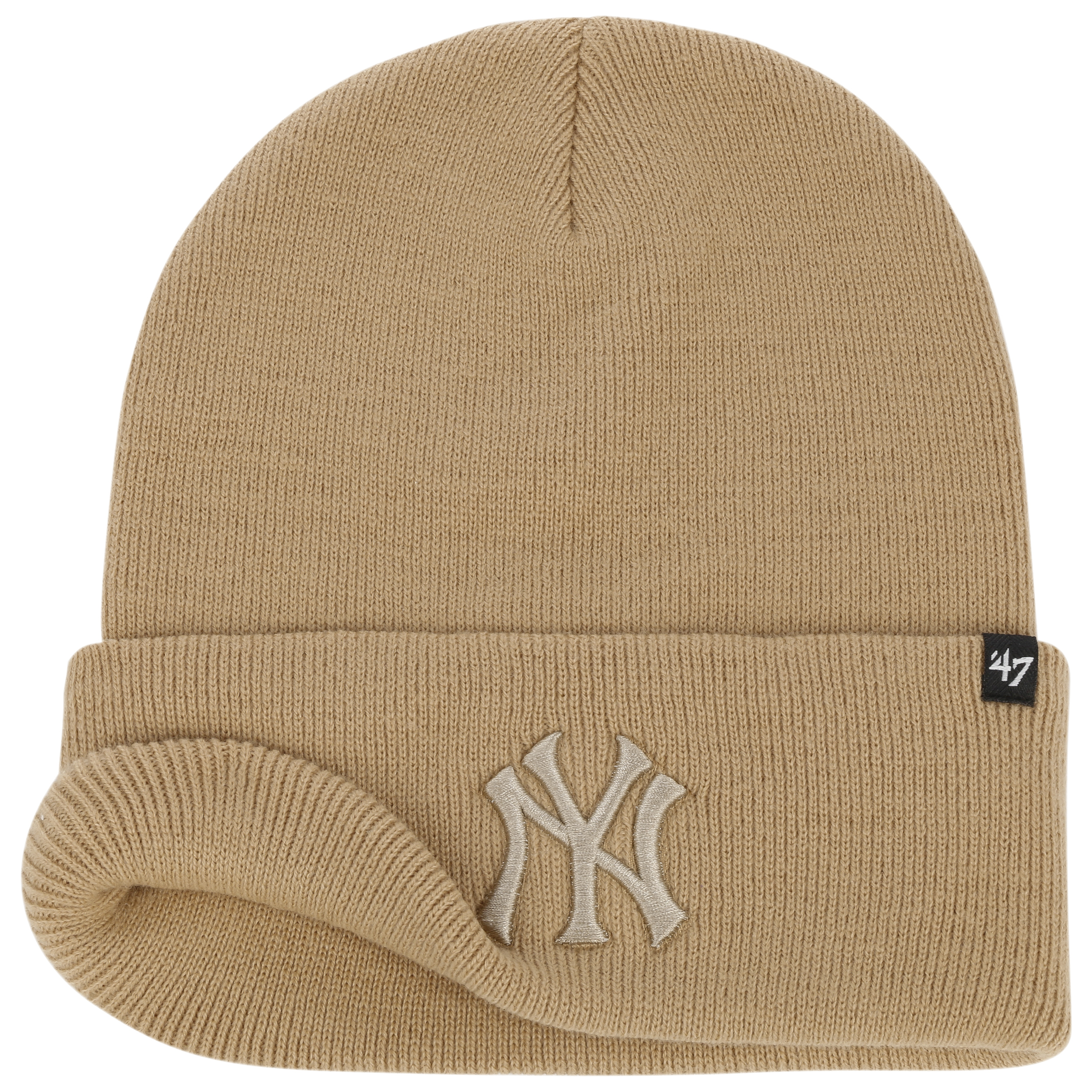 New York Highlanders Grey Club Coop Cuff Beanie Hat