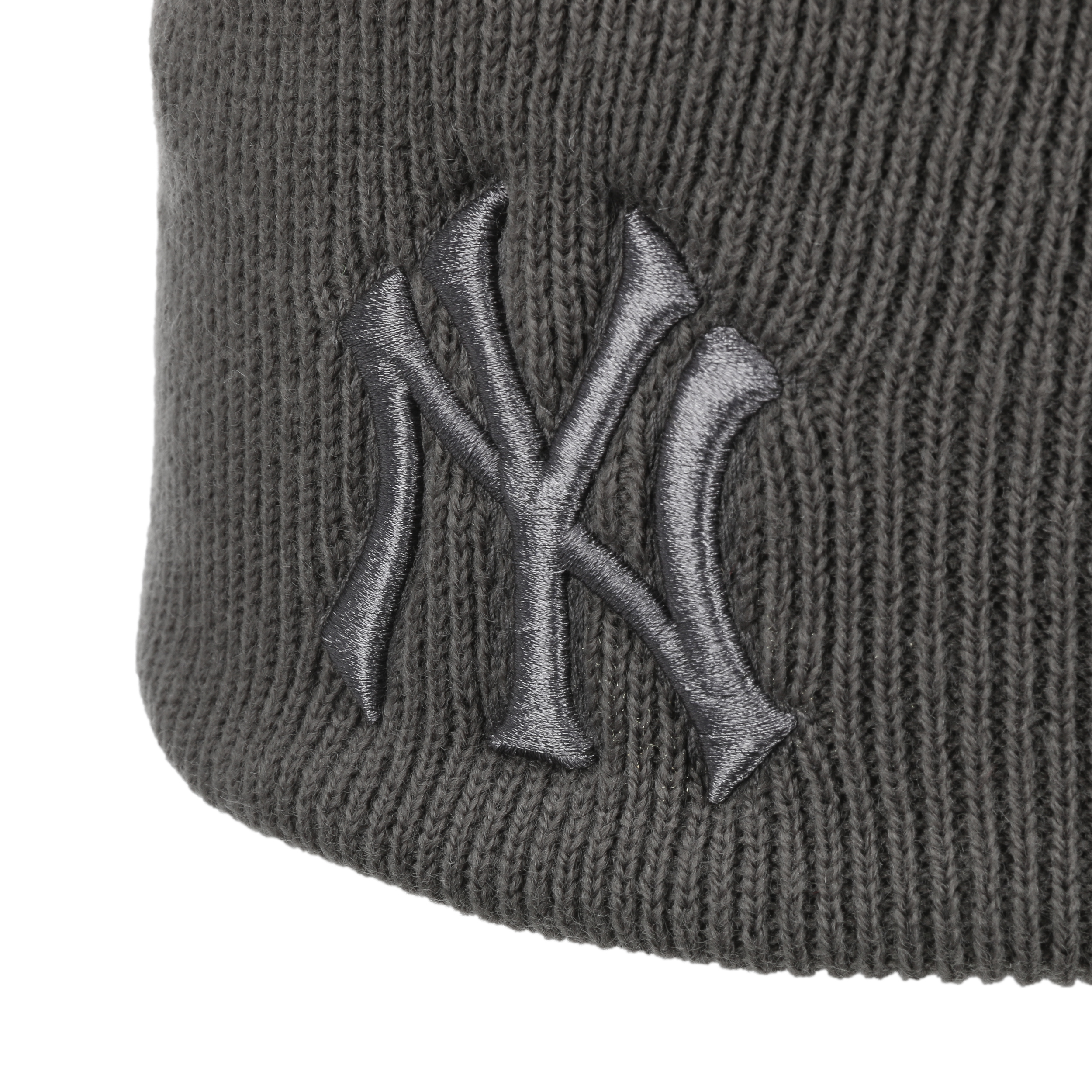 New York Highlanders Grey Club Coop Cuff Beanie Hat