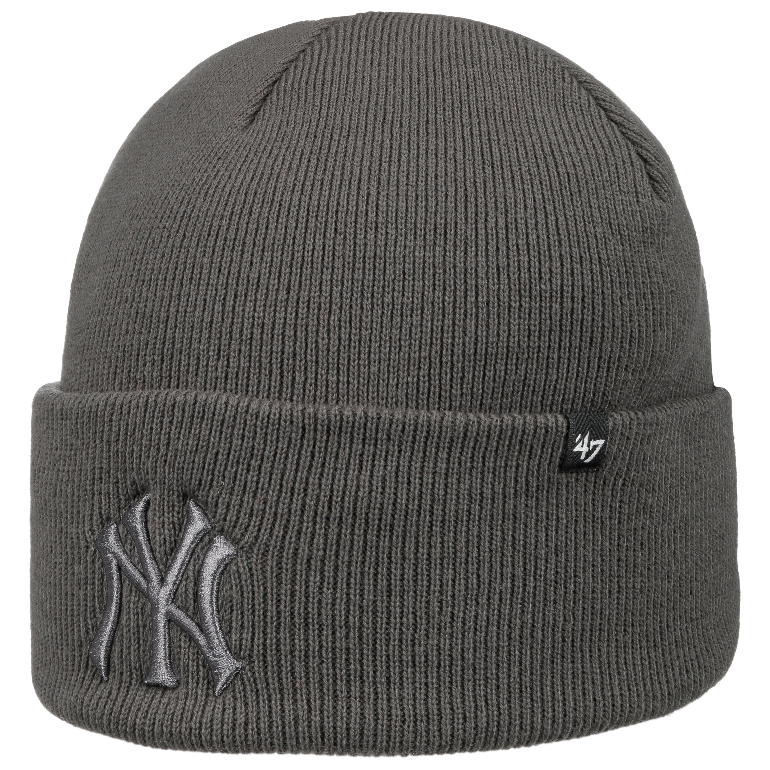 New York Highlanders Grey Club Coop Cuff Beanie Hat