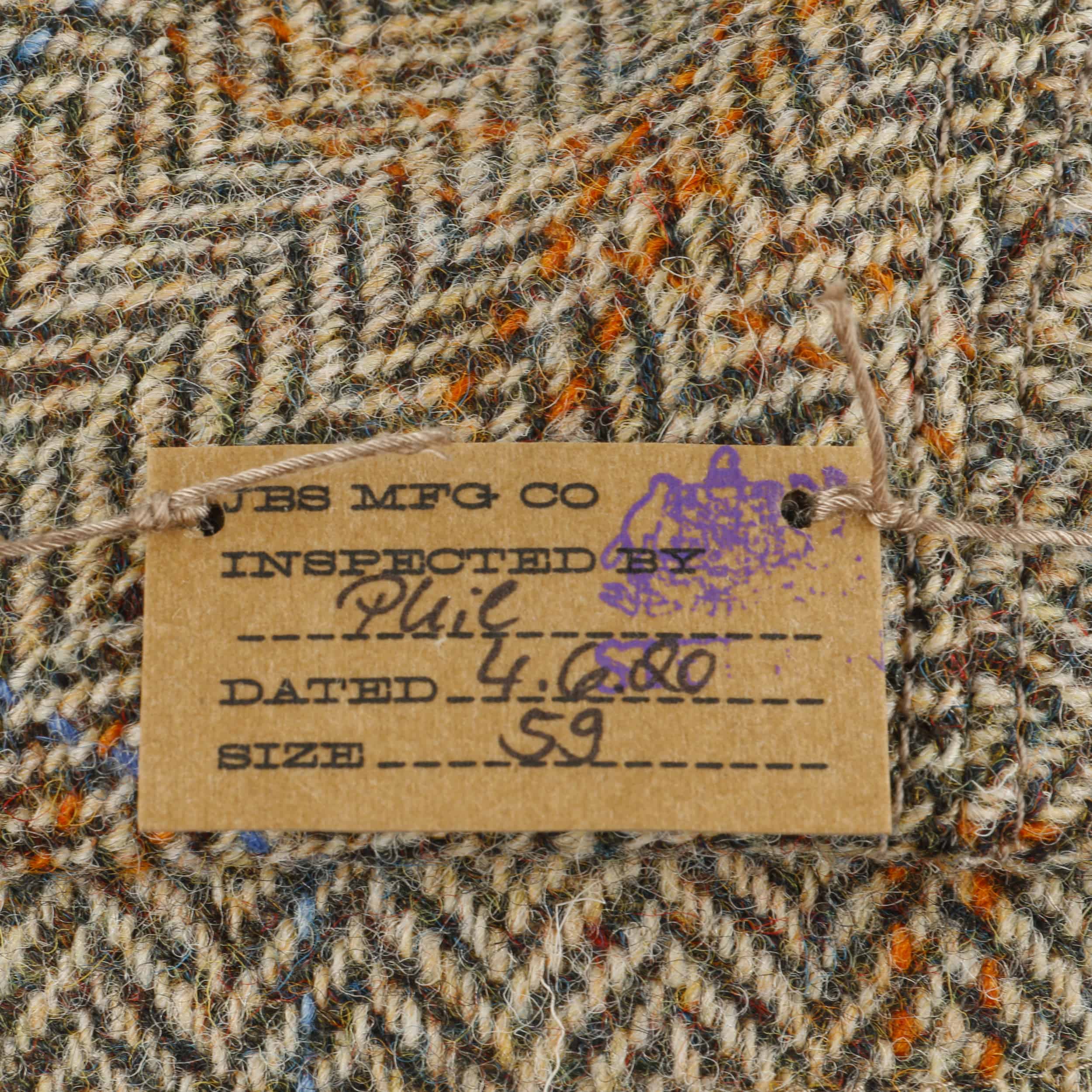 Hereford Harris Tweed Flat Cap by Stetson - 129,00