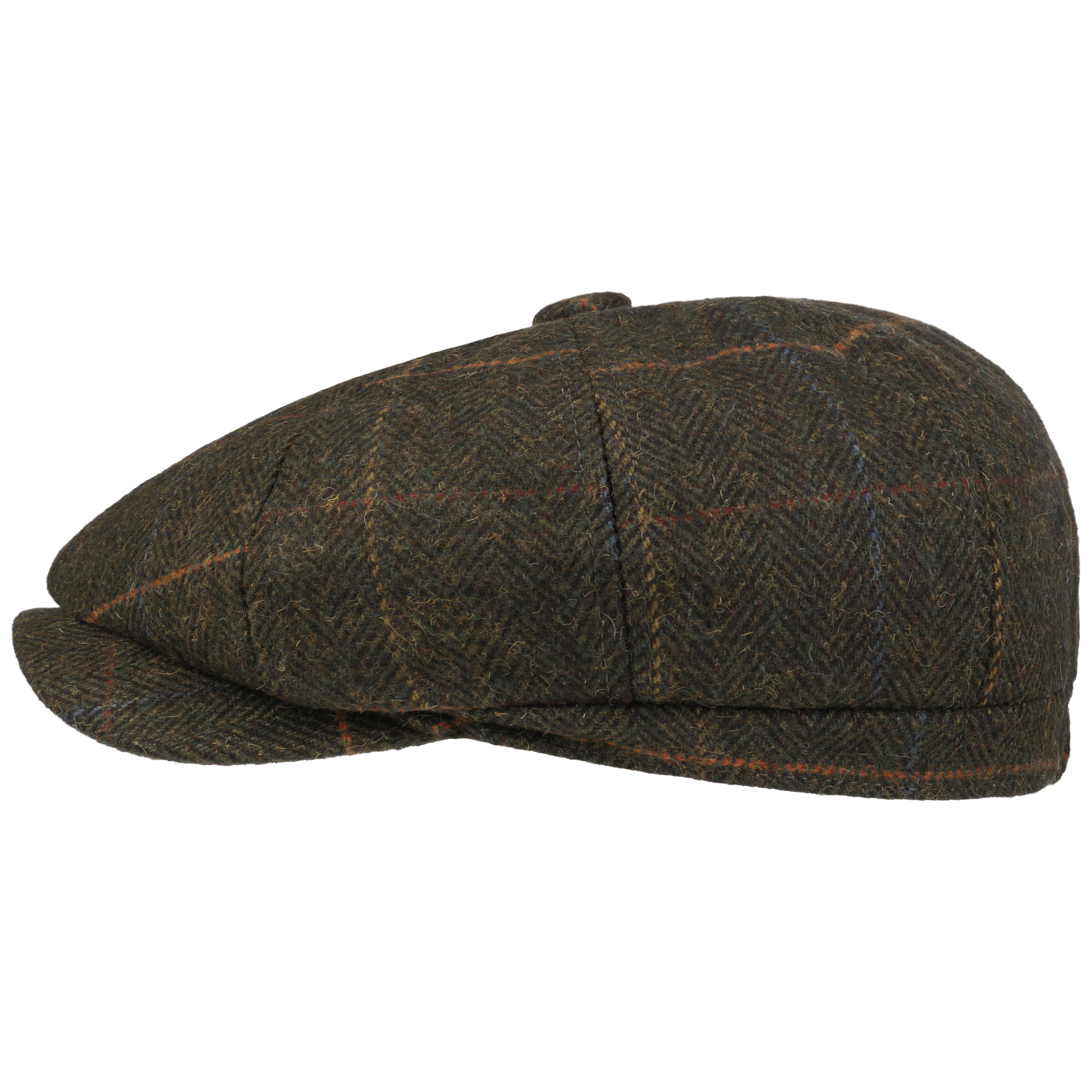 Herringbone Check Newsboy Cap by Lipodo 32 95