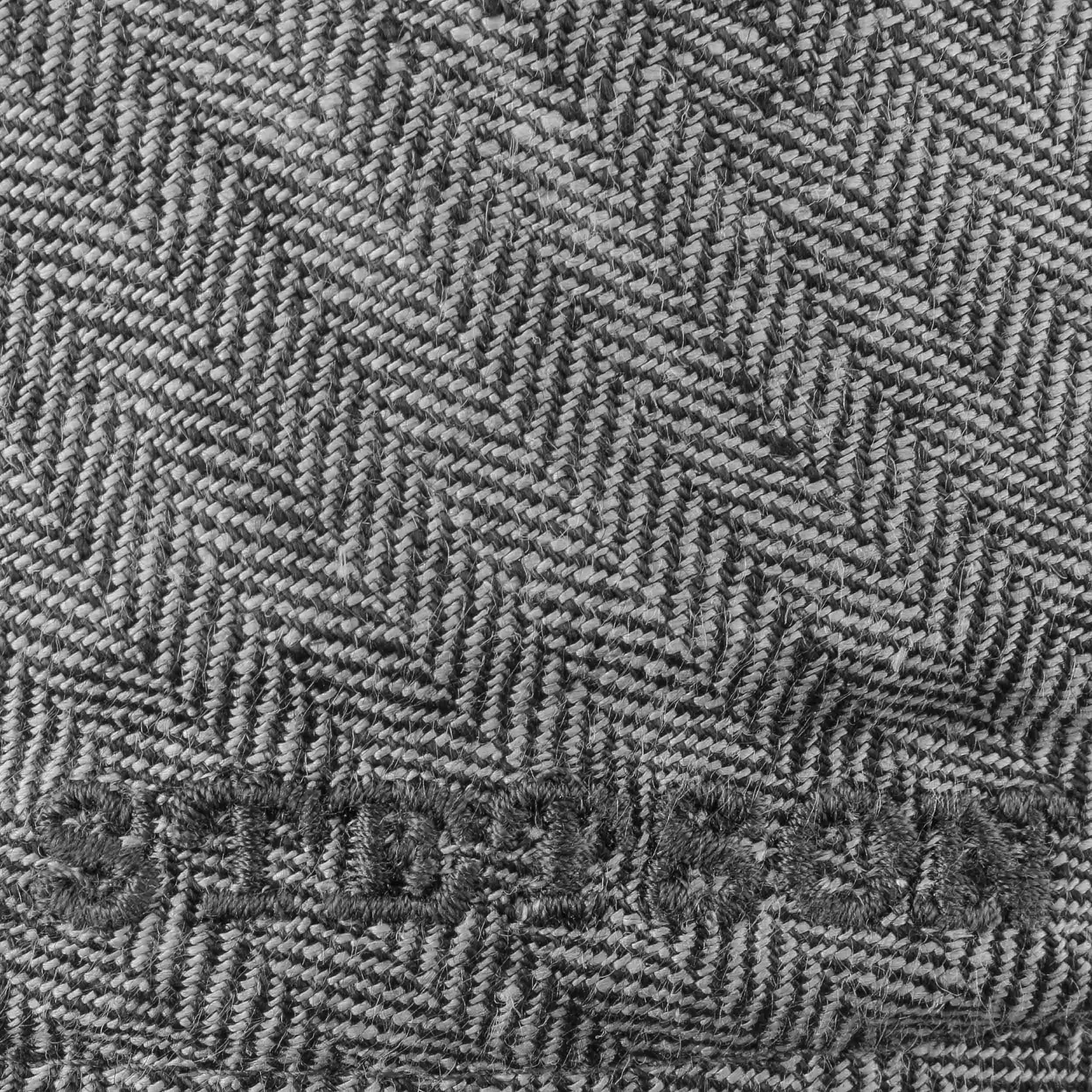 Herringbone Linen Flat Cap by Stetson 79,00