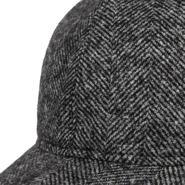 Herringbone Wool Mix Cap by Borsalino - 187,95 €