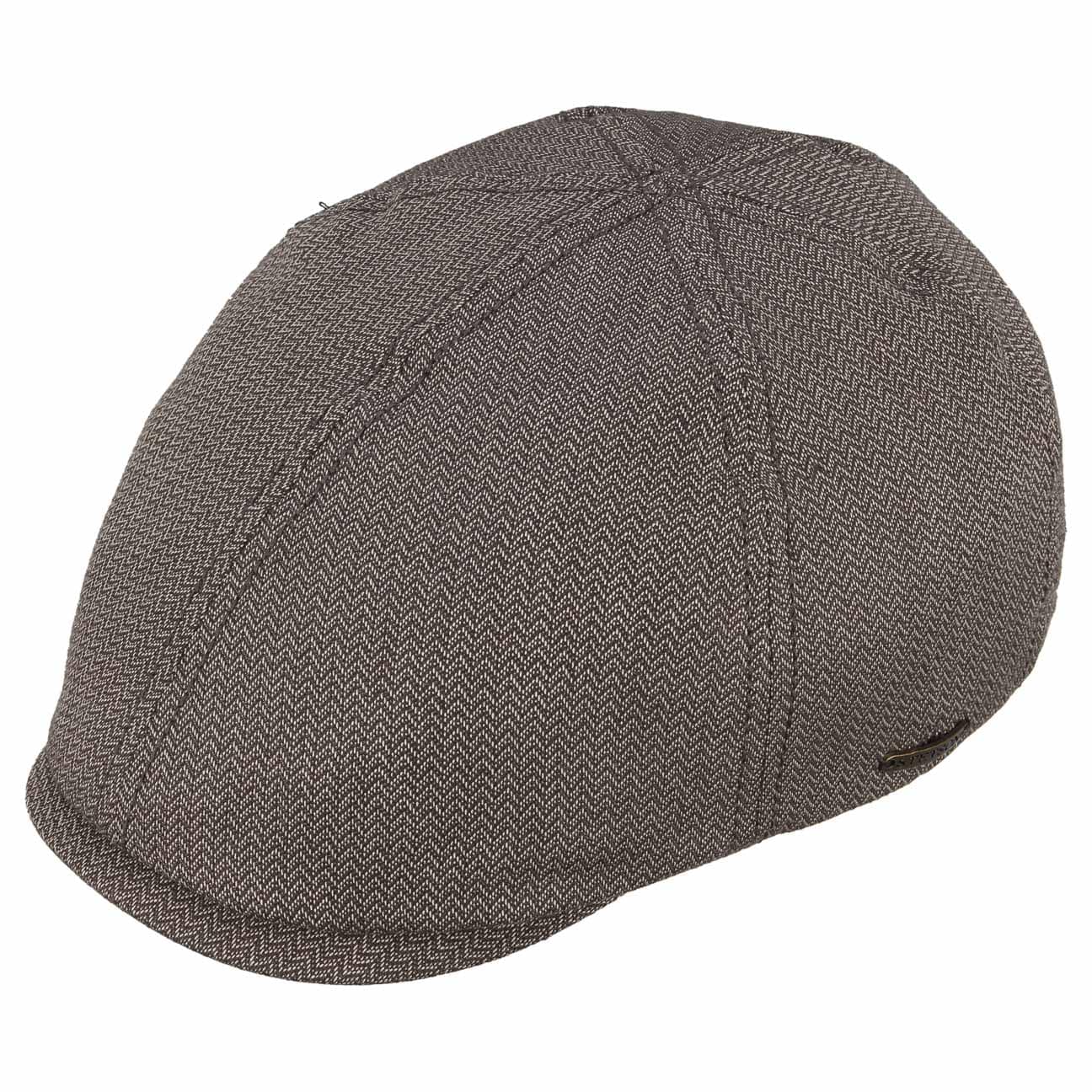 Hiko Flat Cap Linen Cotton by Stetson - 69,00