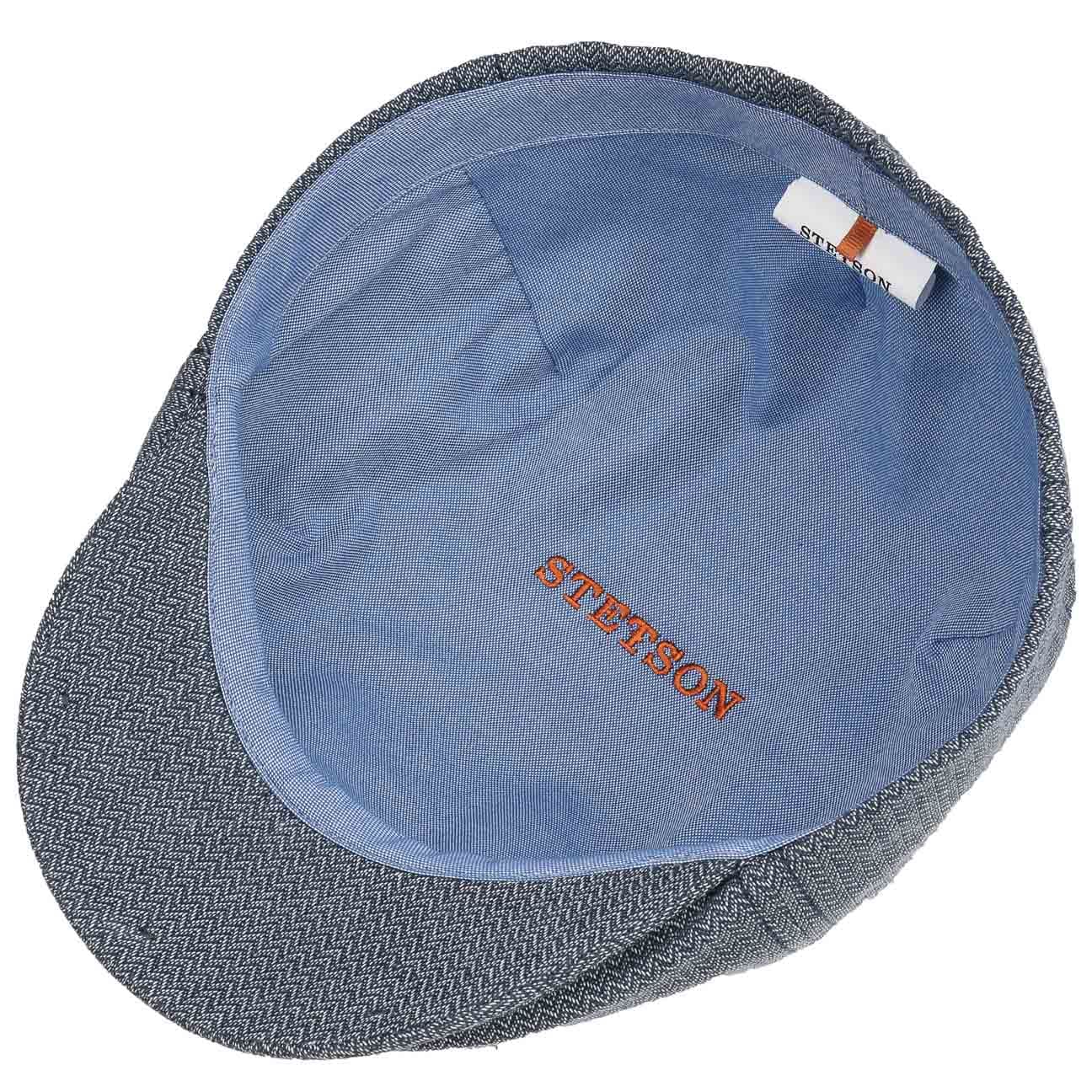 Hiko Flat Cap Linen Cotton by Stetson - 69,00