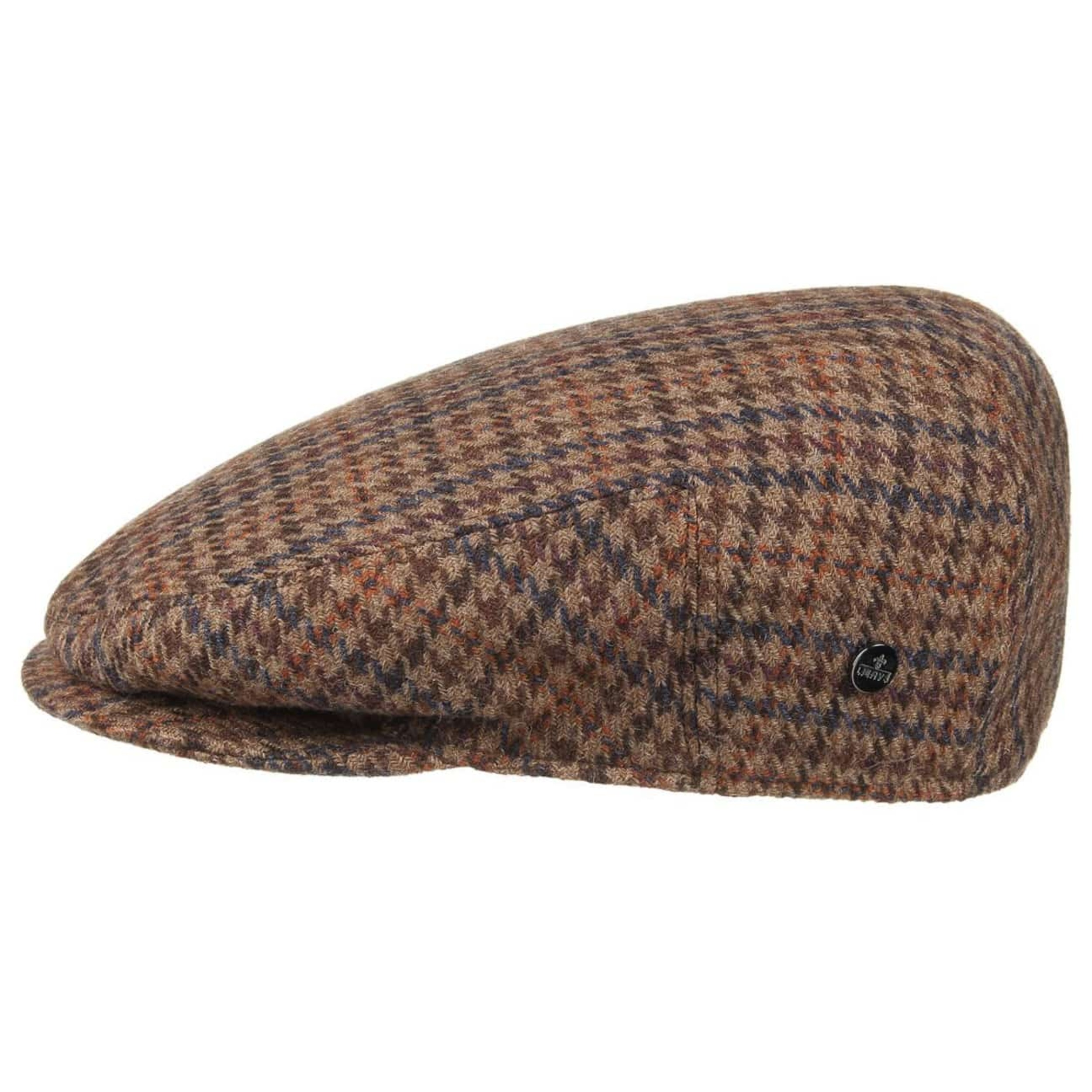 Inglese Houndstooth Flat Cap by Lierys 22,95
