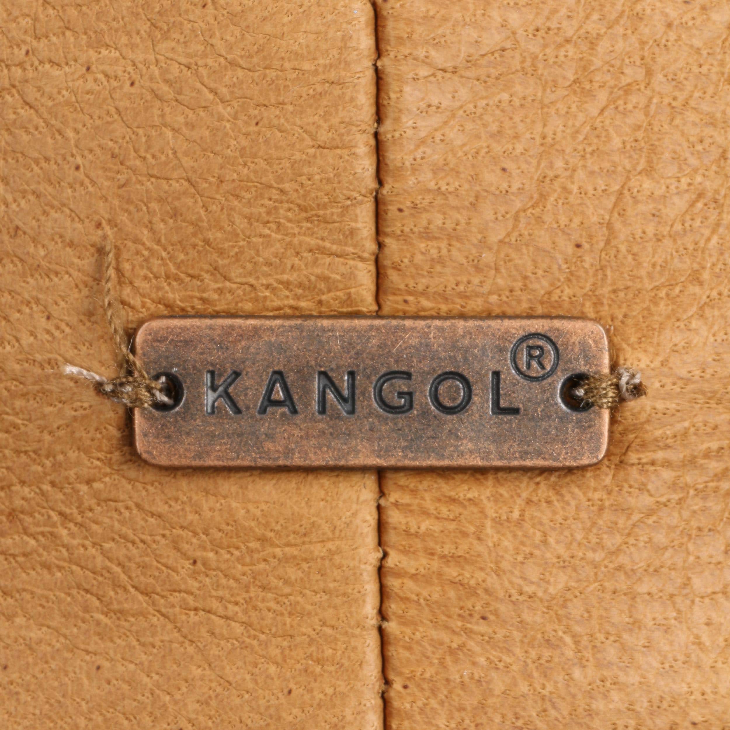 kangol italian leather cap