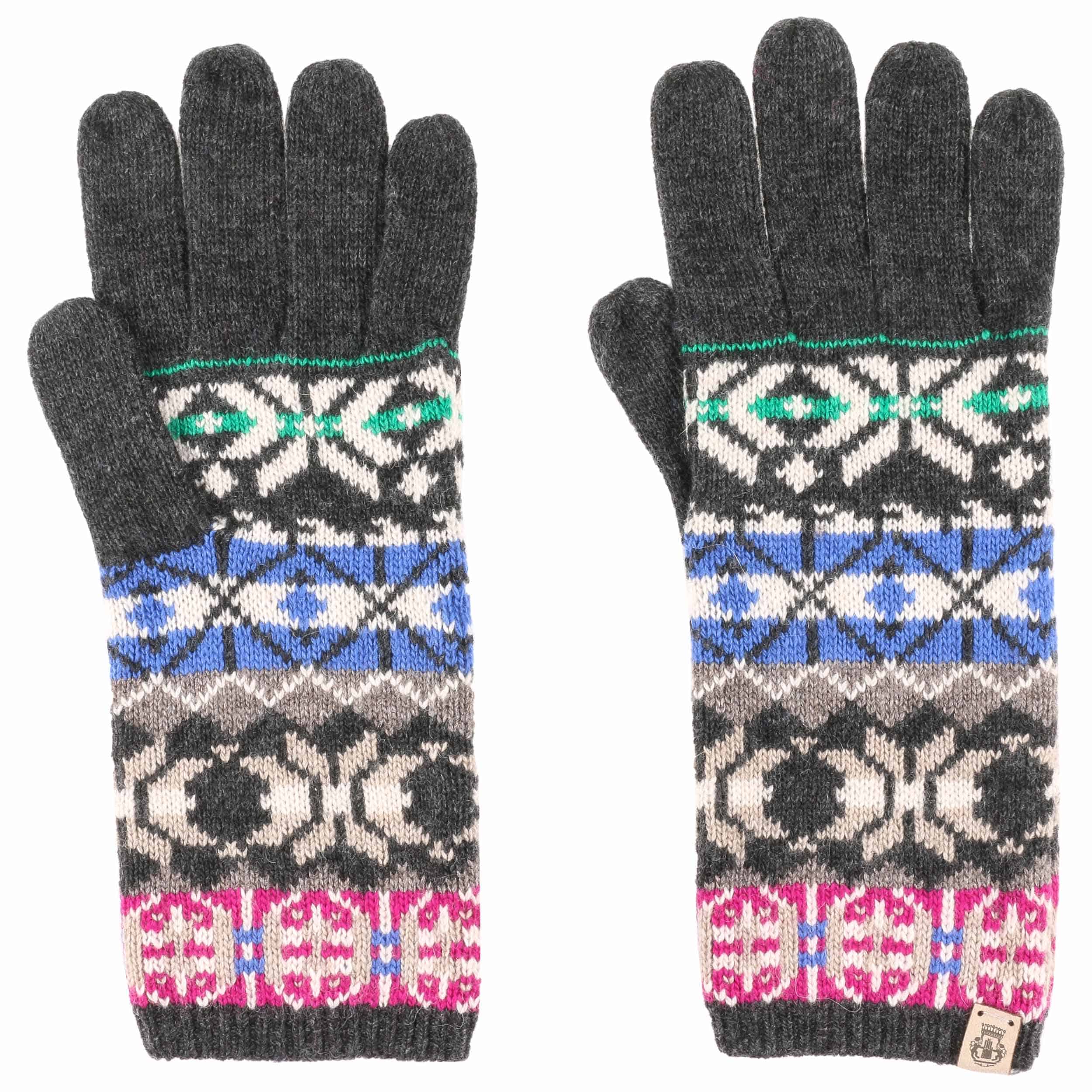 Jacquard Knit Gloves by Roeckl - 42,95