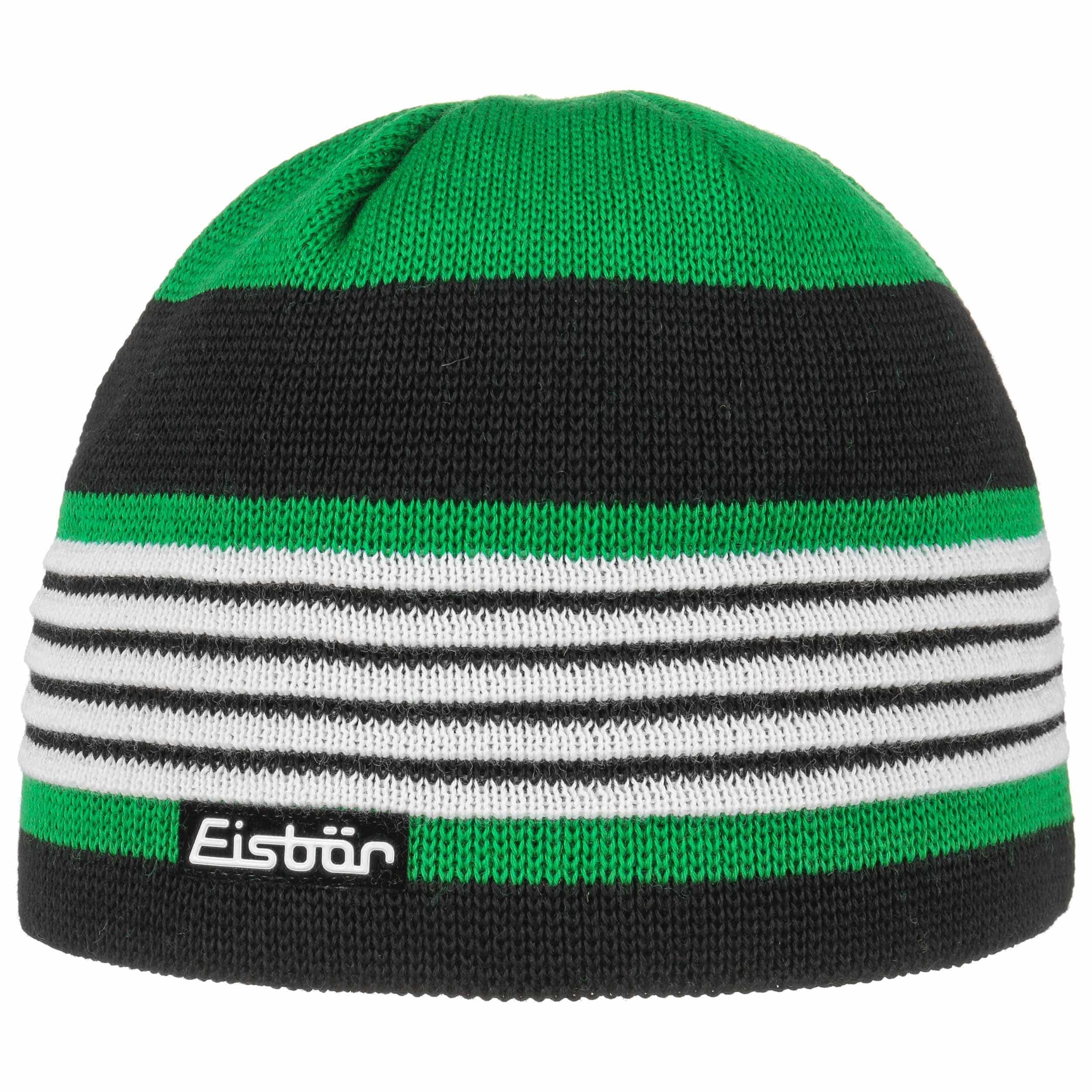 green ski hat