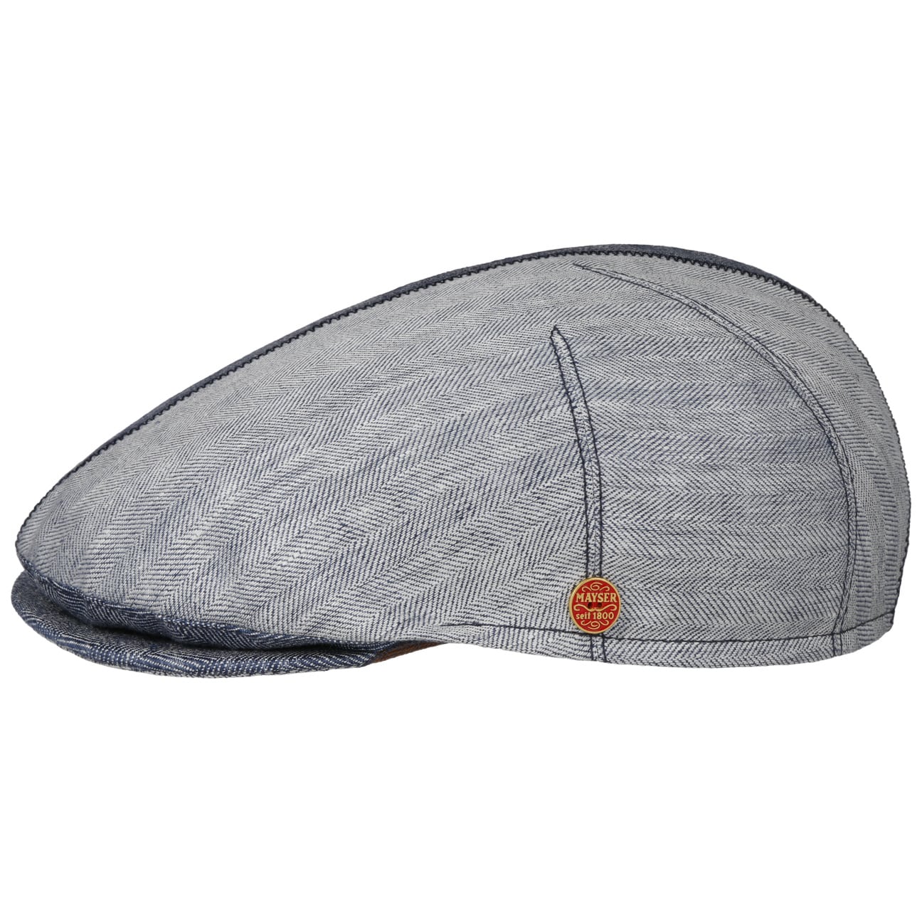 Jasper Twotone Linen Flat Cap by Mayser 113,95 €