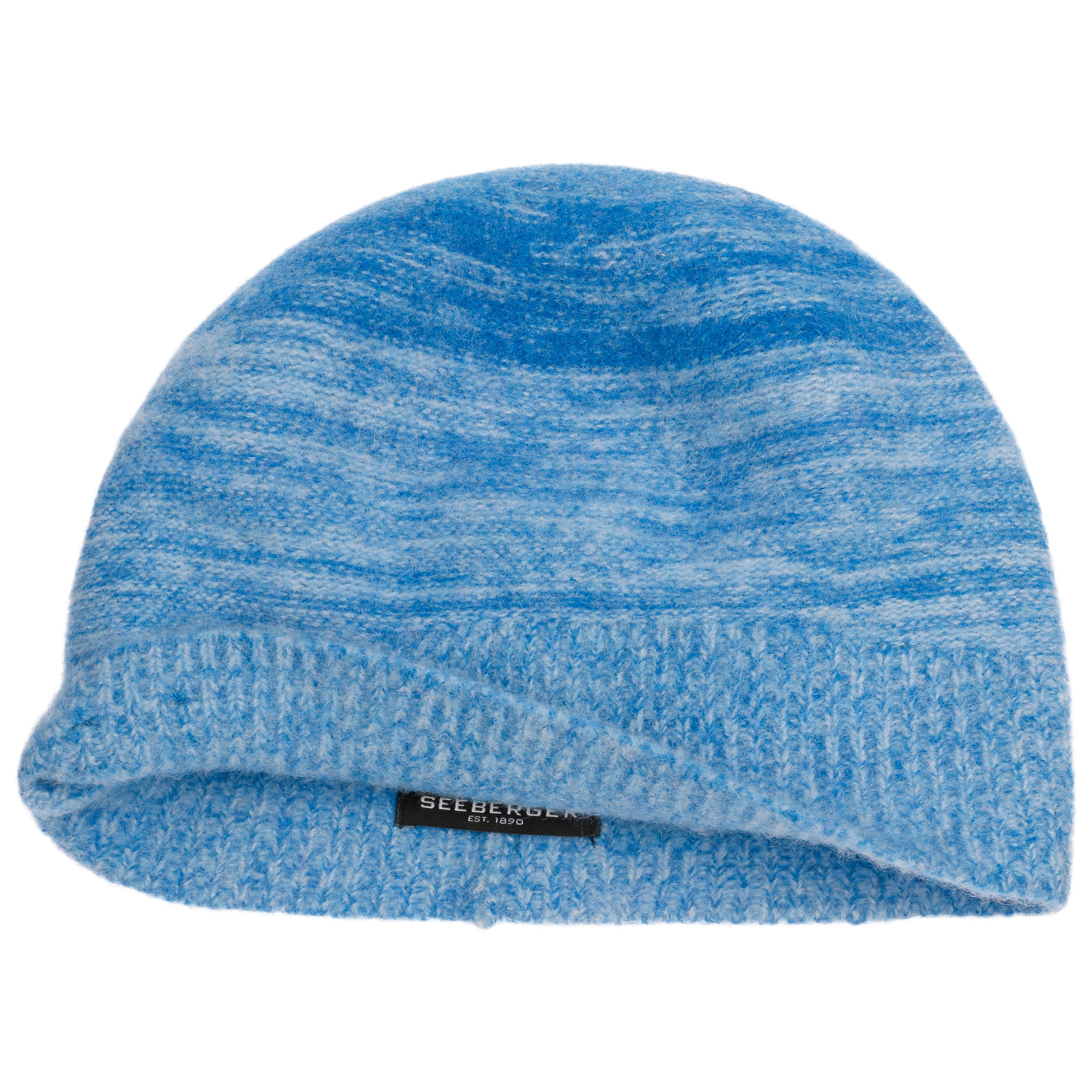 mens light blue beanie hat