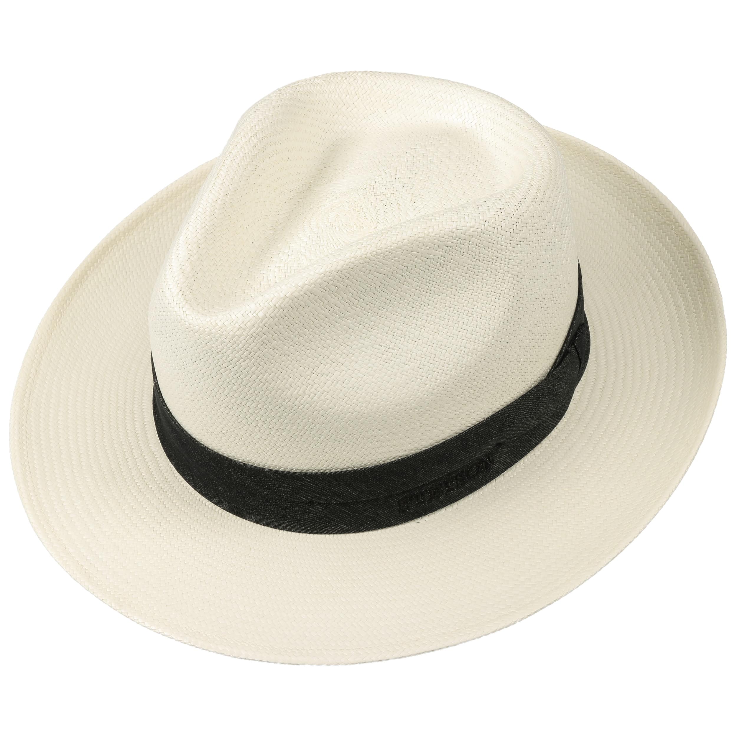 Jenkins Bleached Panama Hat by Stetson - 349,00