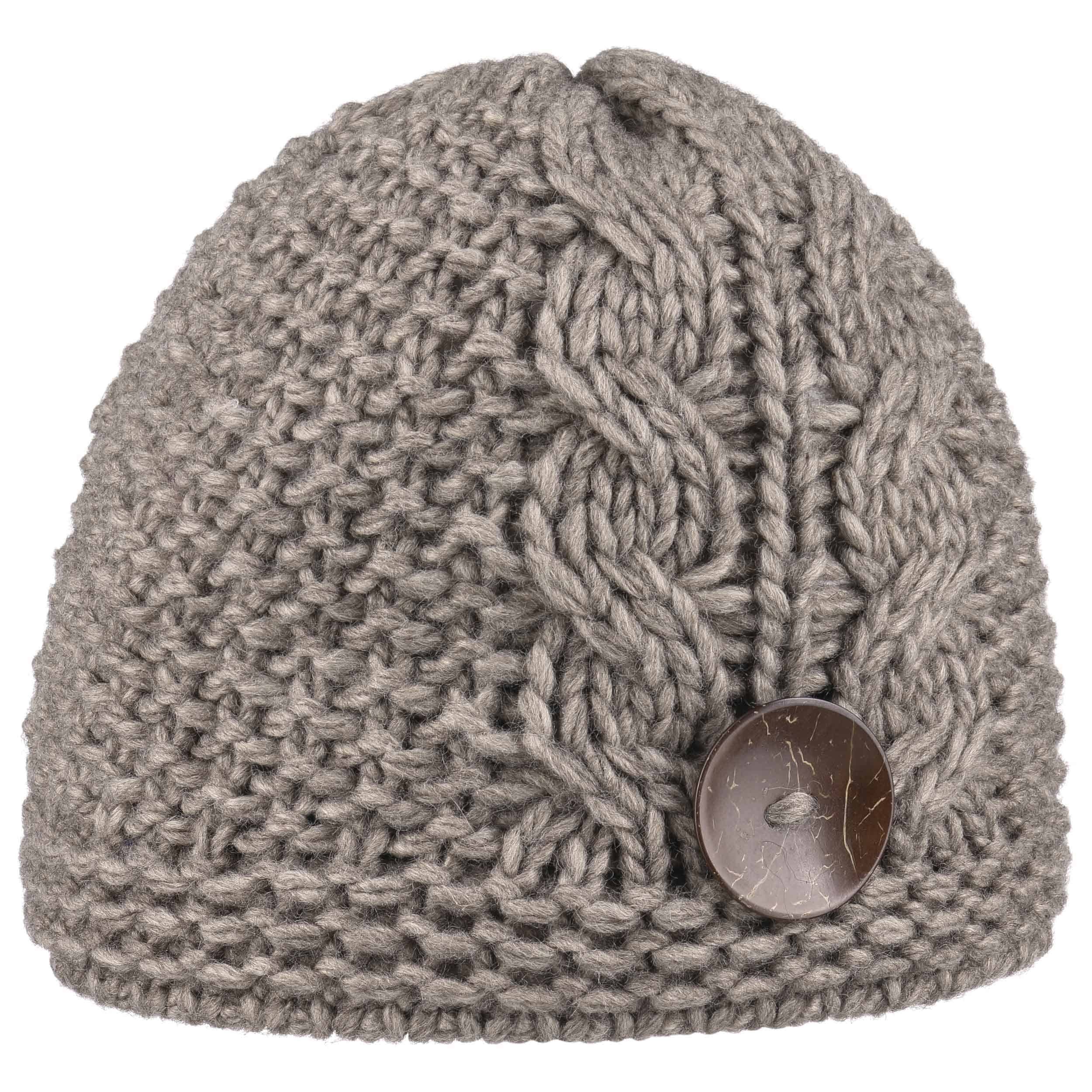 Jil Knit Beanie with Button by Lierys 