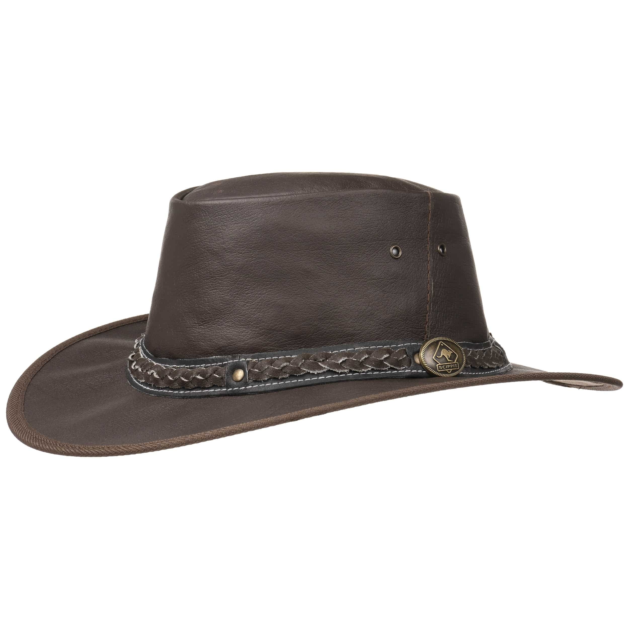 Kangaroo Leather Hat by Scippis - 98,95