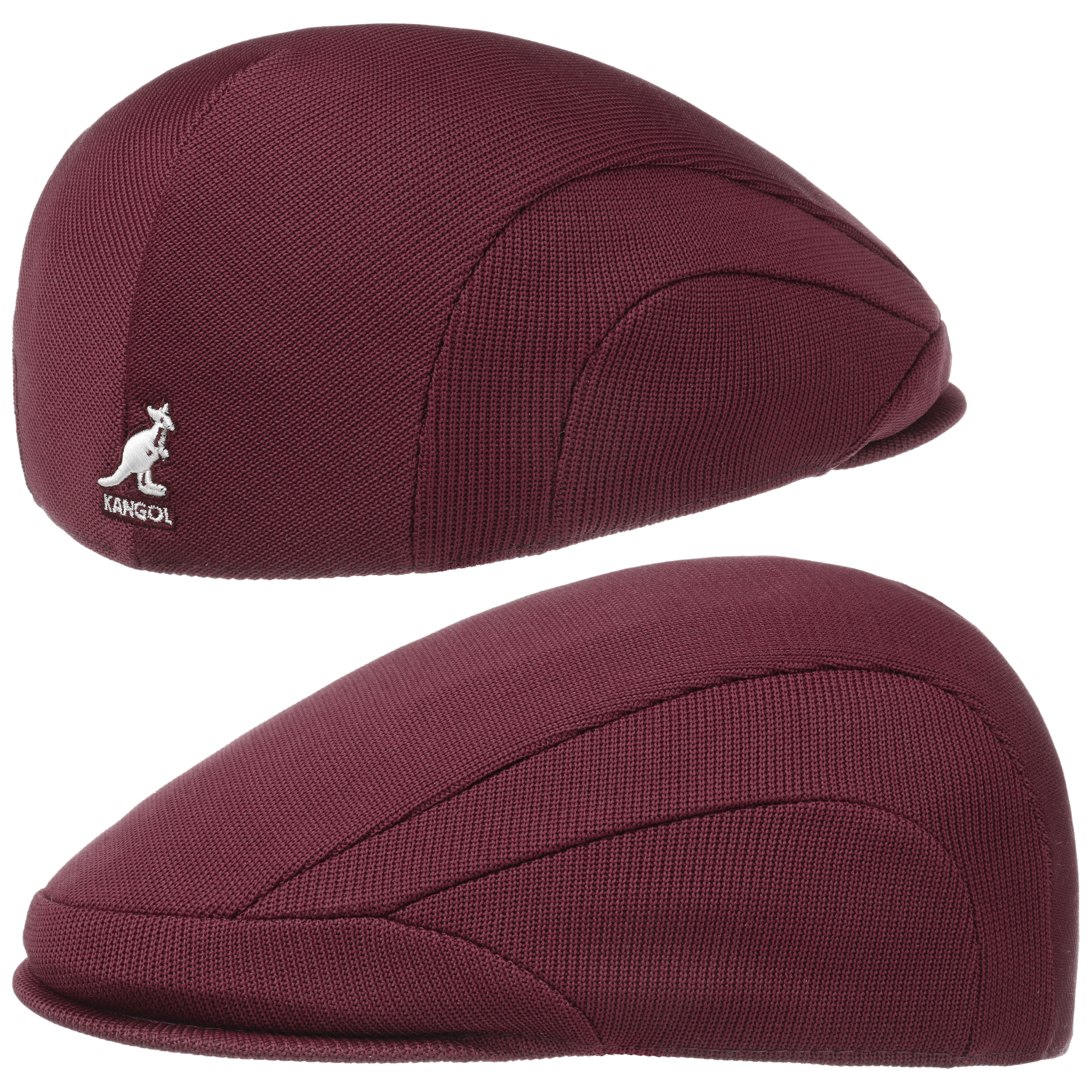 burgundy kangol hat