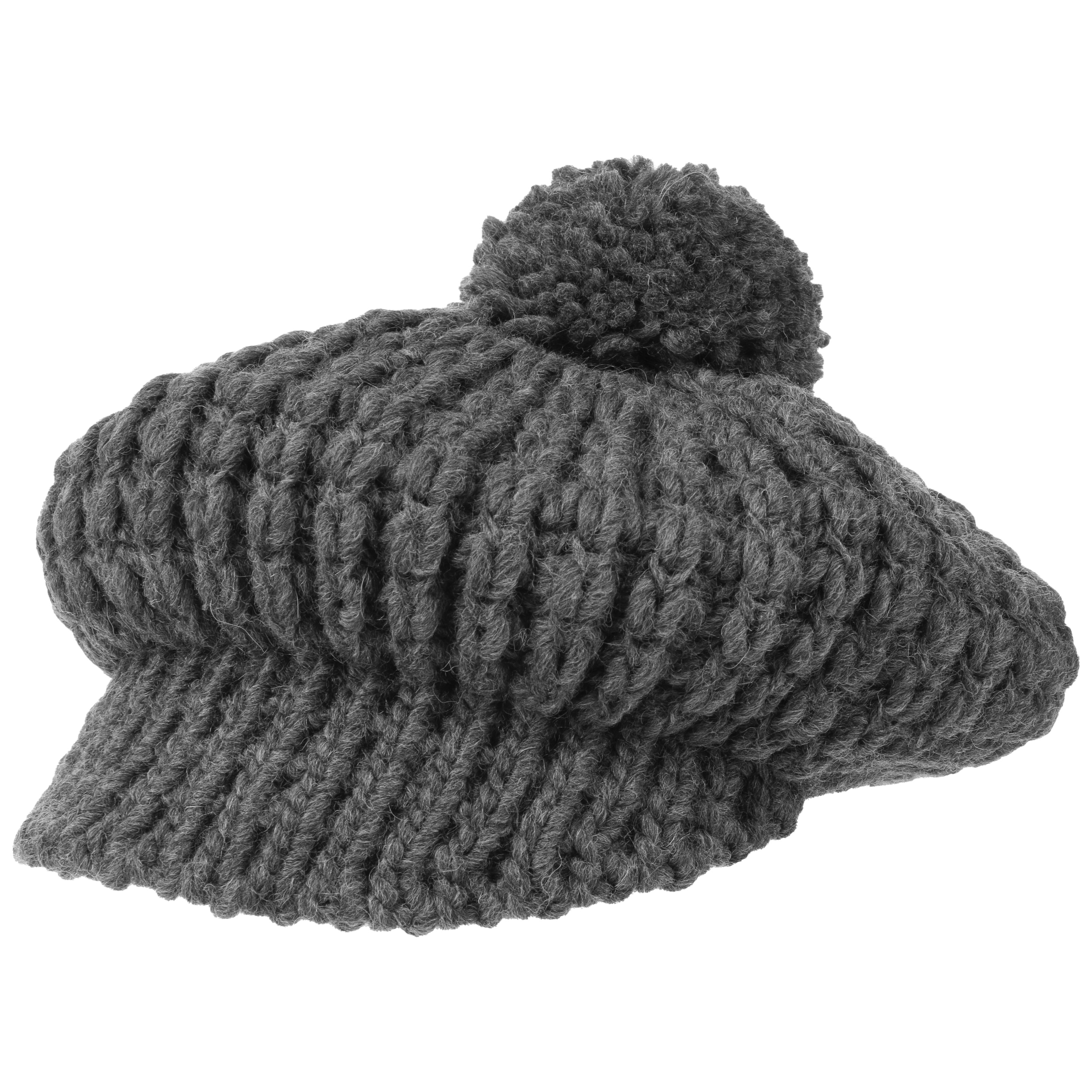 Kati Knit Beanie with Peak and Pompom by McBURN 42,95 €