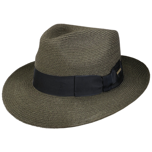 Stevenson Overall 別注　STETSON Fedra Hat Stetson Men's Larkspur Wool Fedora Hat (Grey Mix, X-Large