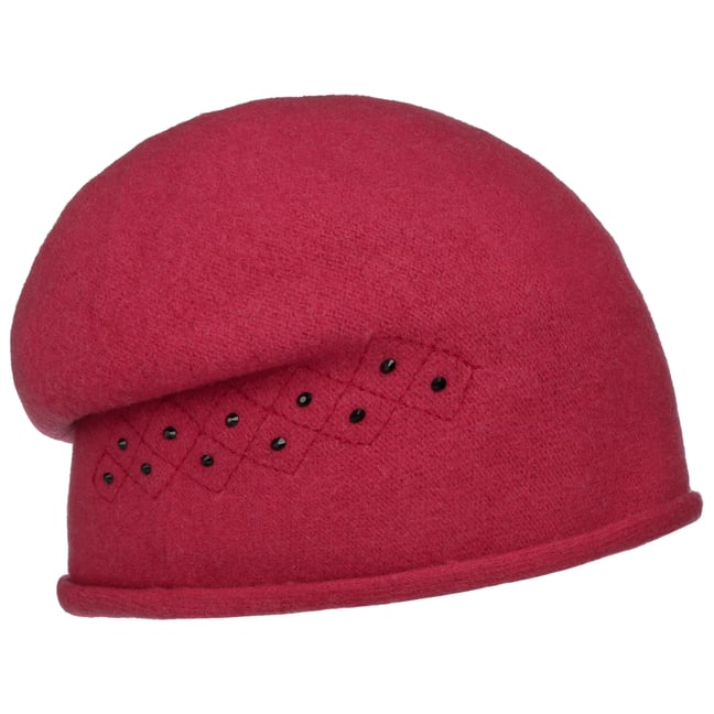 Kenza Oversize Milled Wool Hat by 