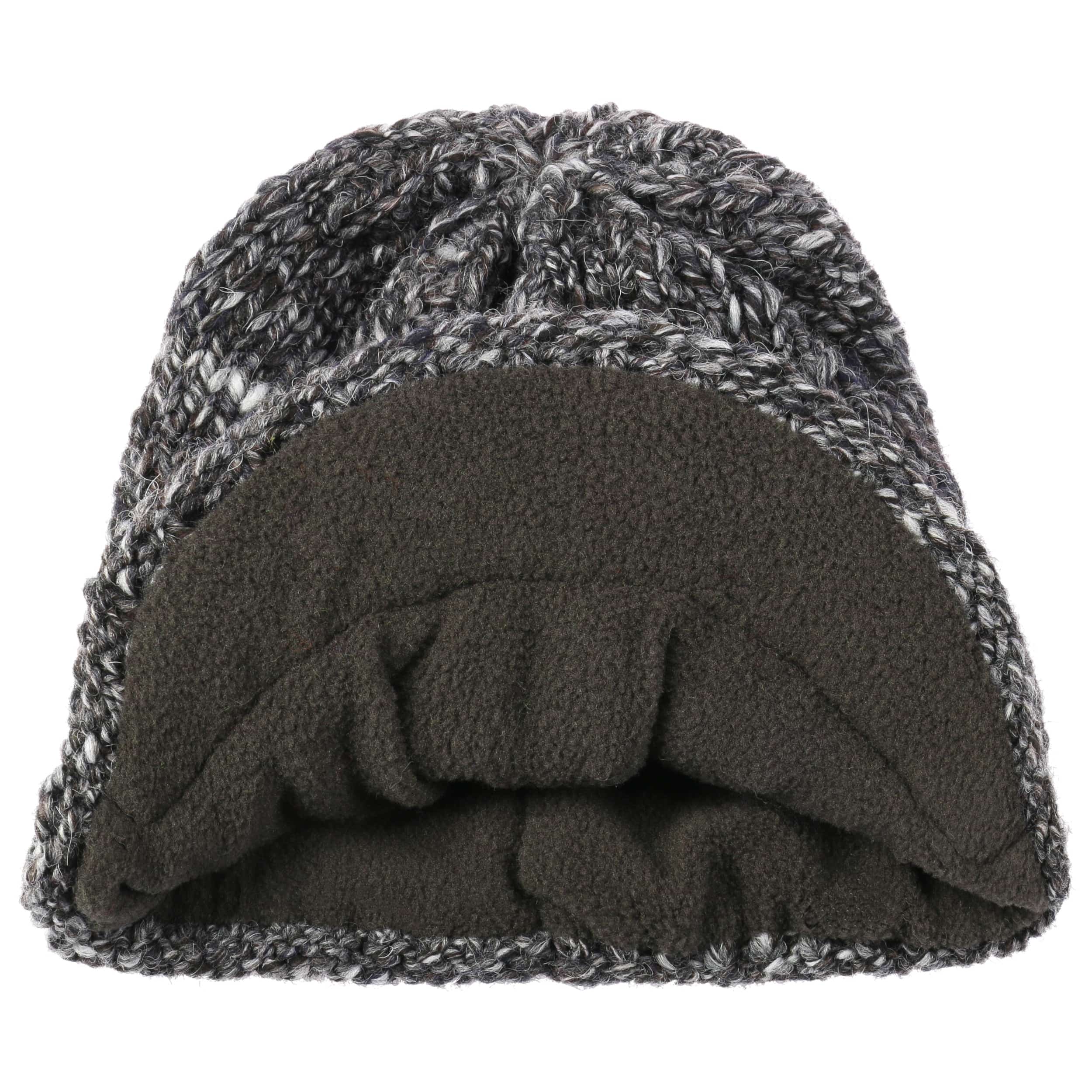 Knit Beanie with Peak and Fleece Lining by McBURN 53,95