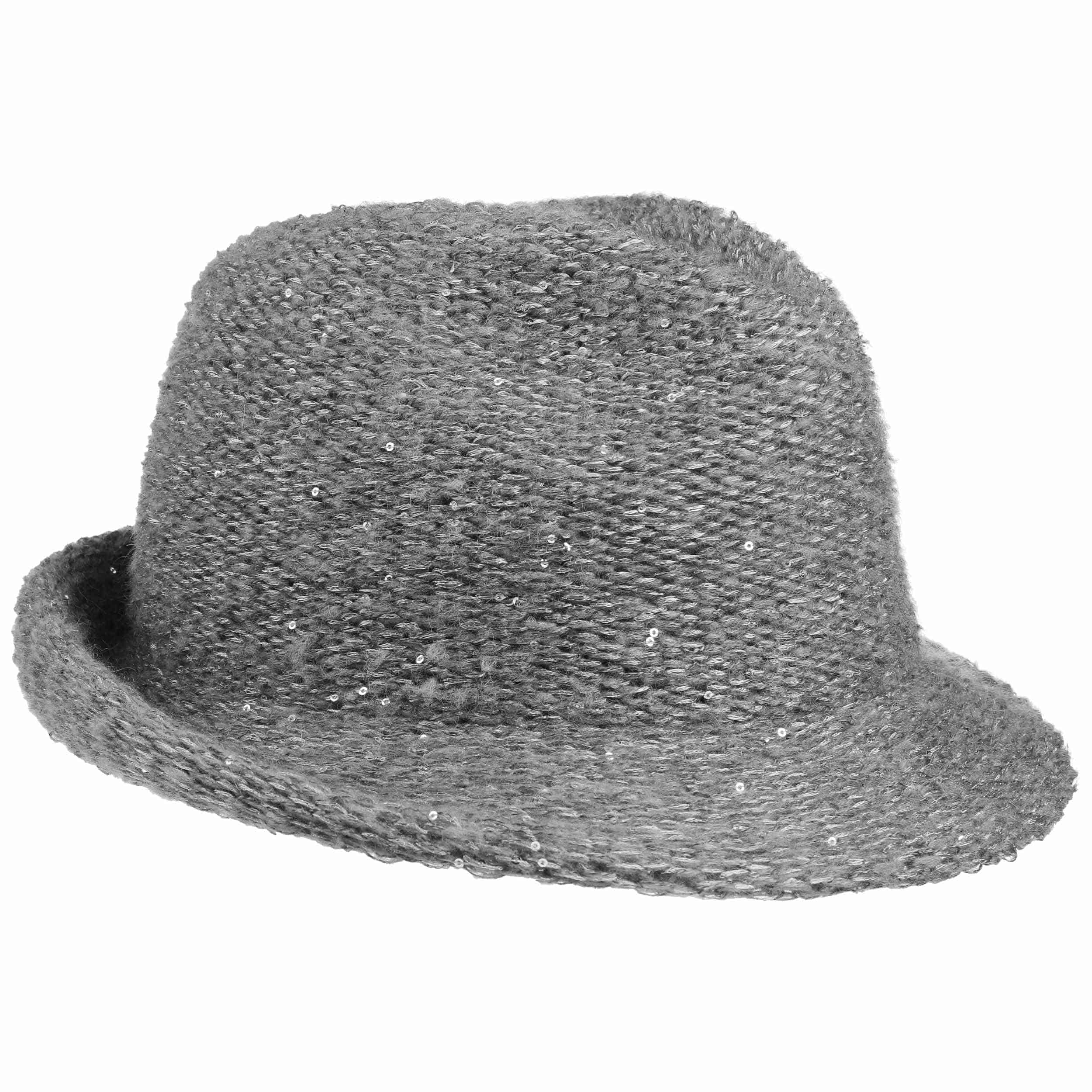 knitted trilby hat