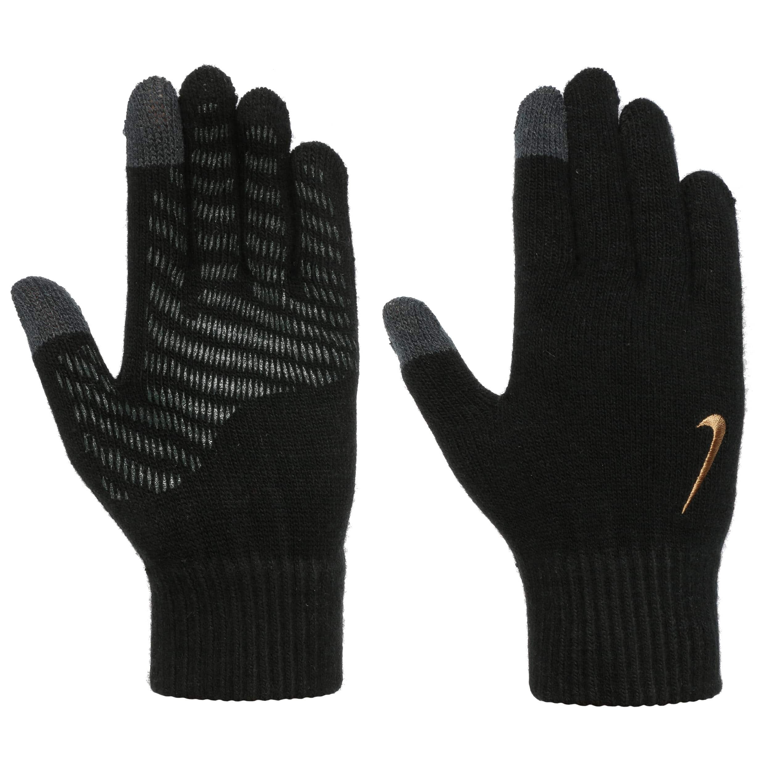 nike knitted tech and grip gloves