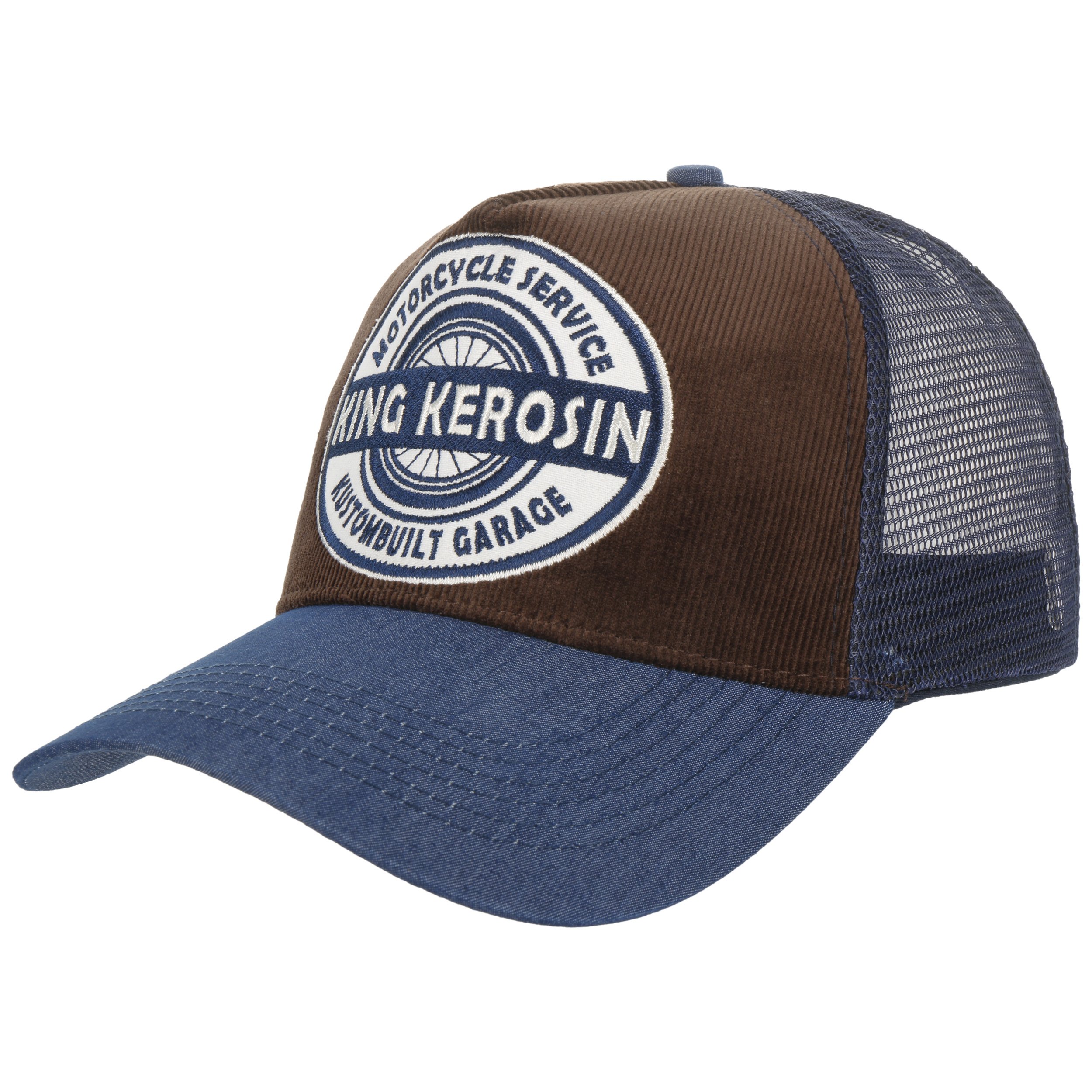 Kustombuilt Corduroy Trucker Cap by King Kerosin - 33,95