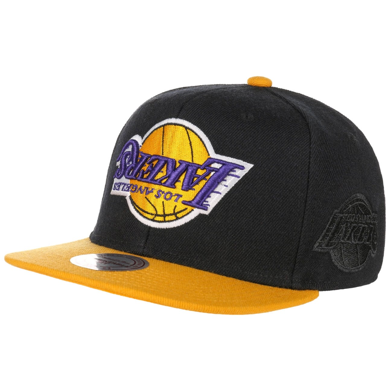 lakers upside down hat