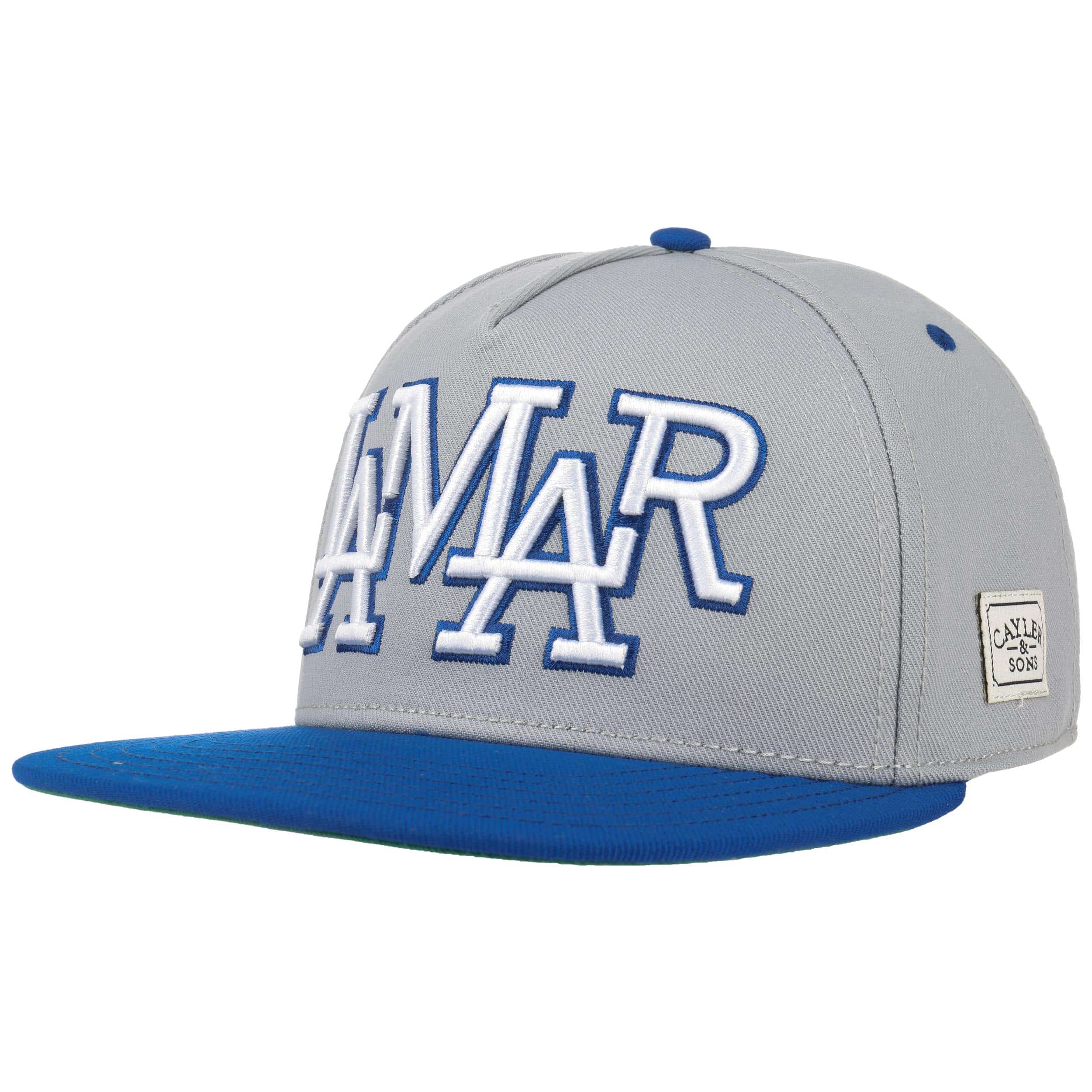 Cayler & Sons Snapback Cap Hat Hip Hop Blue/Orange
