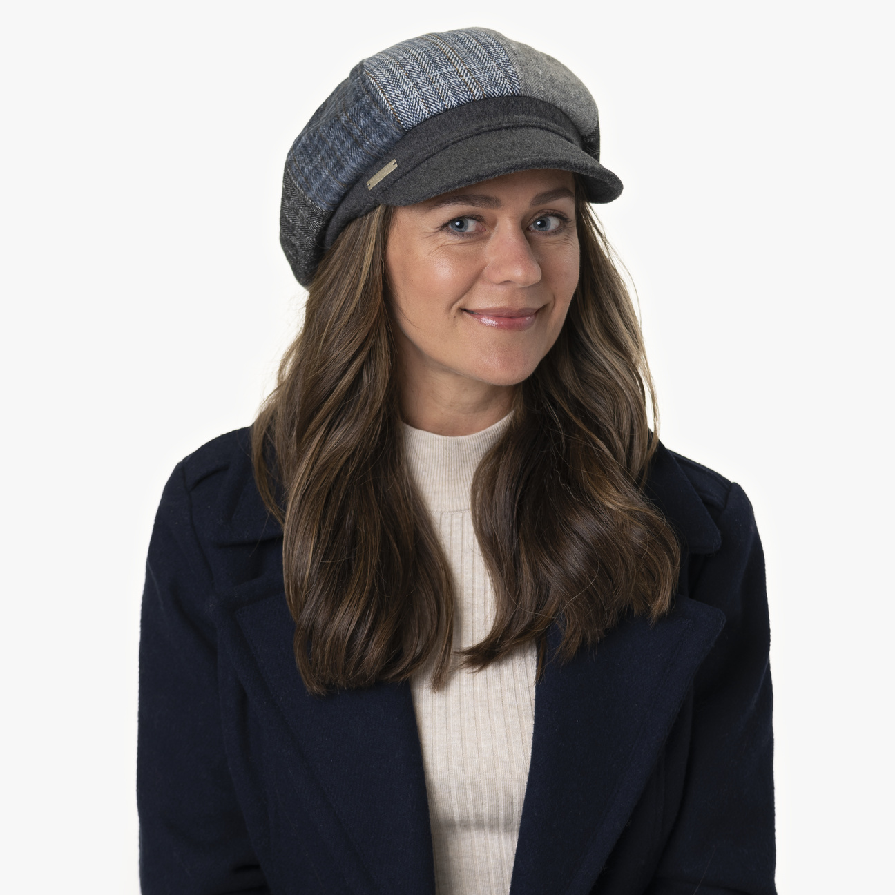 Lanvesta Patchwork Newsboy Cap by Seeberger - 53,95