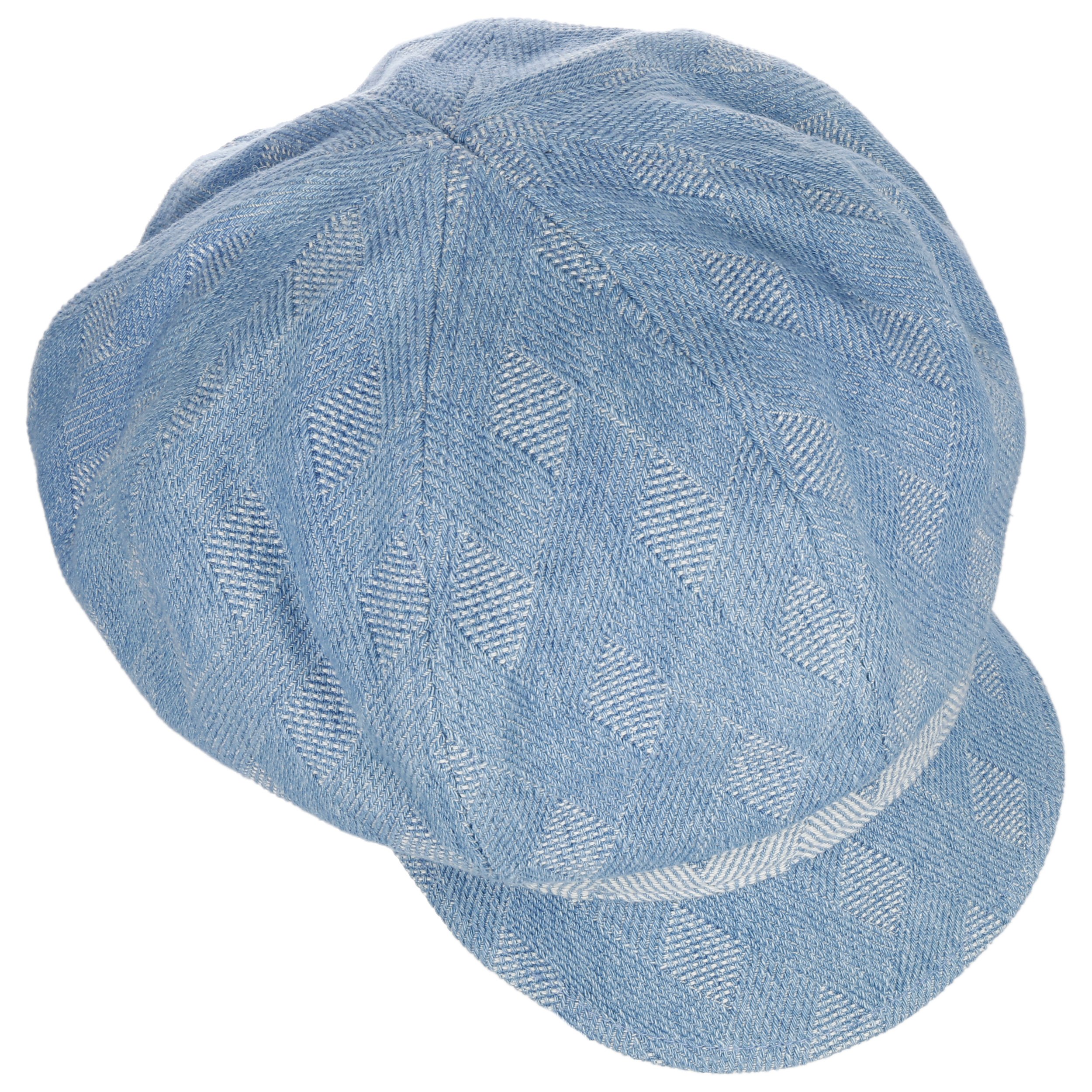 newsboy cap denim