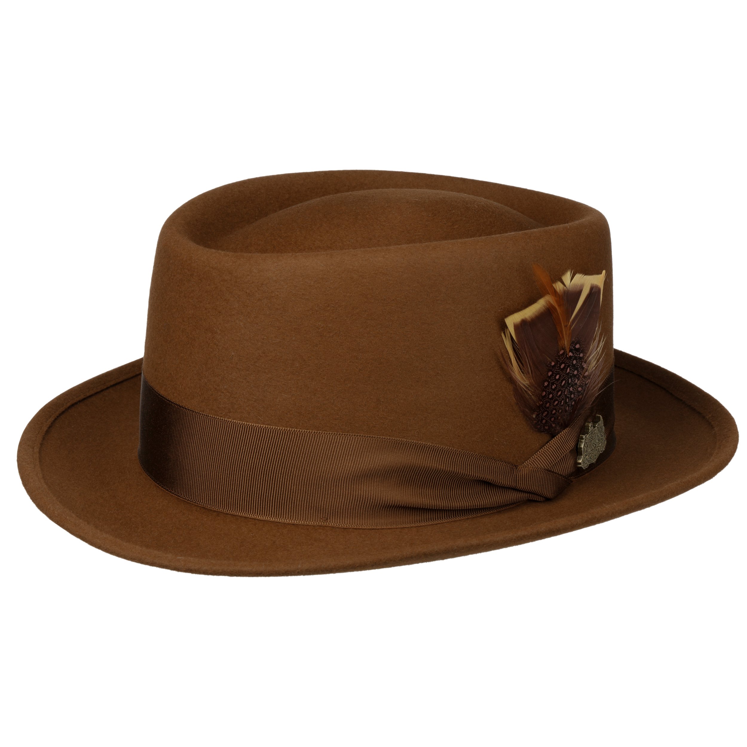 Leadville Pork Pie Fur Felt Hat by Stetson - 249,00