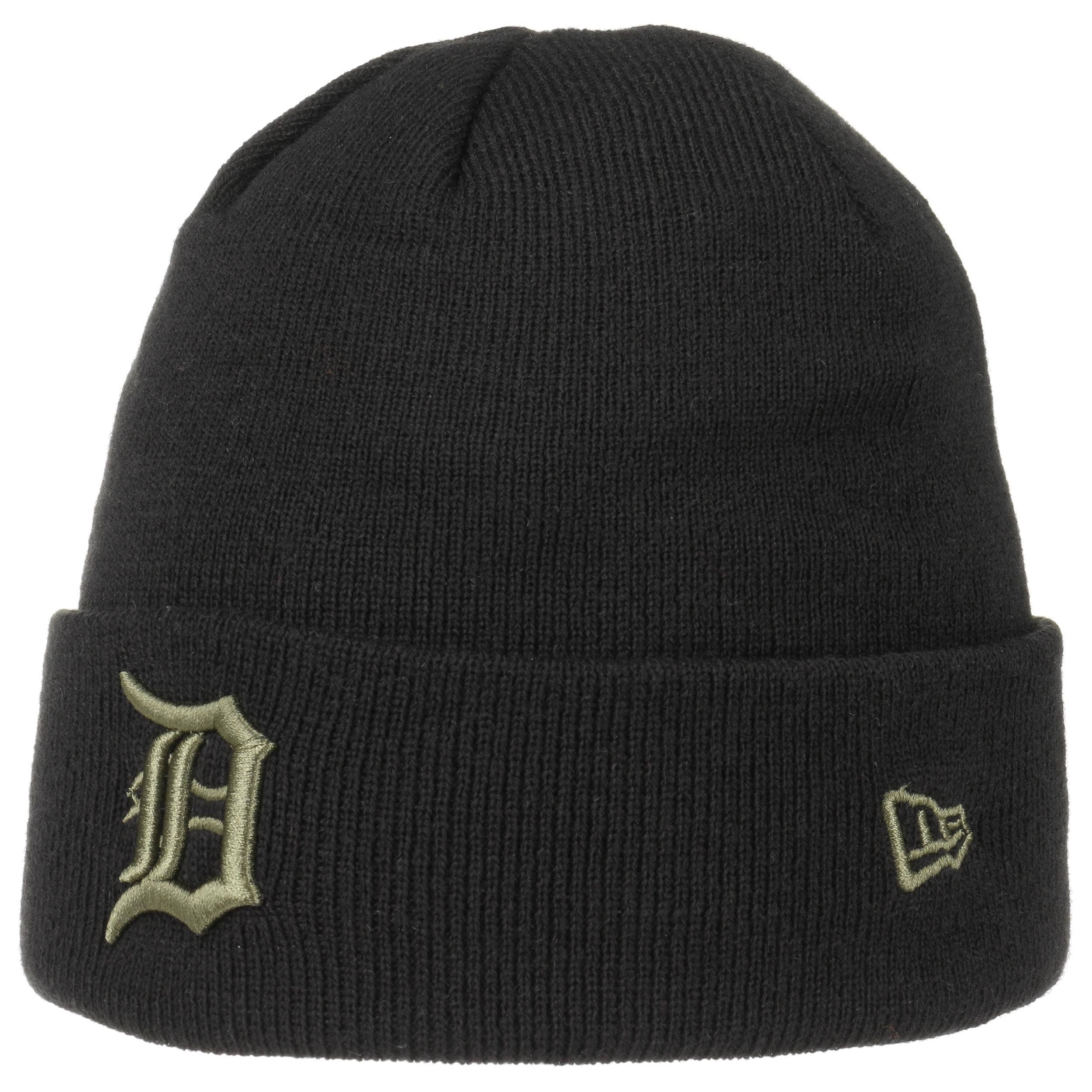 New Era Detroit Tigers Knit Beanie in Black | 60296640