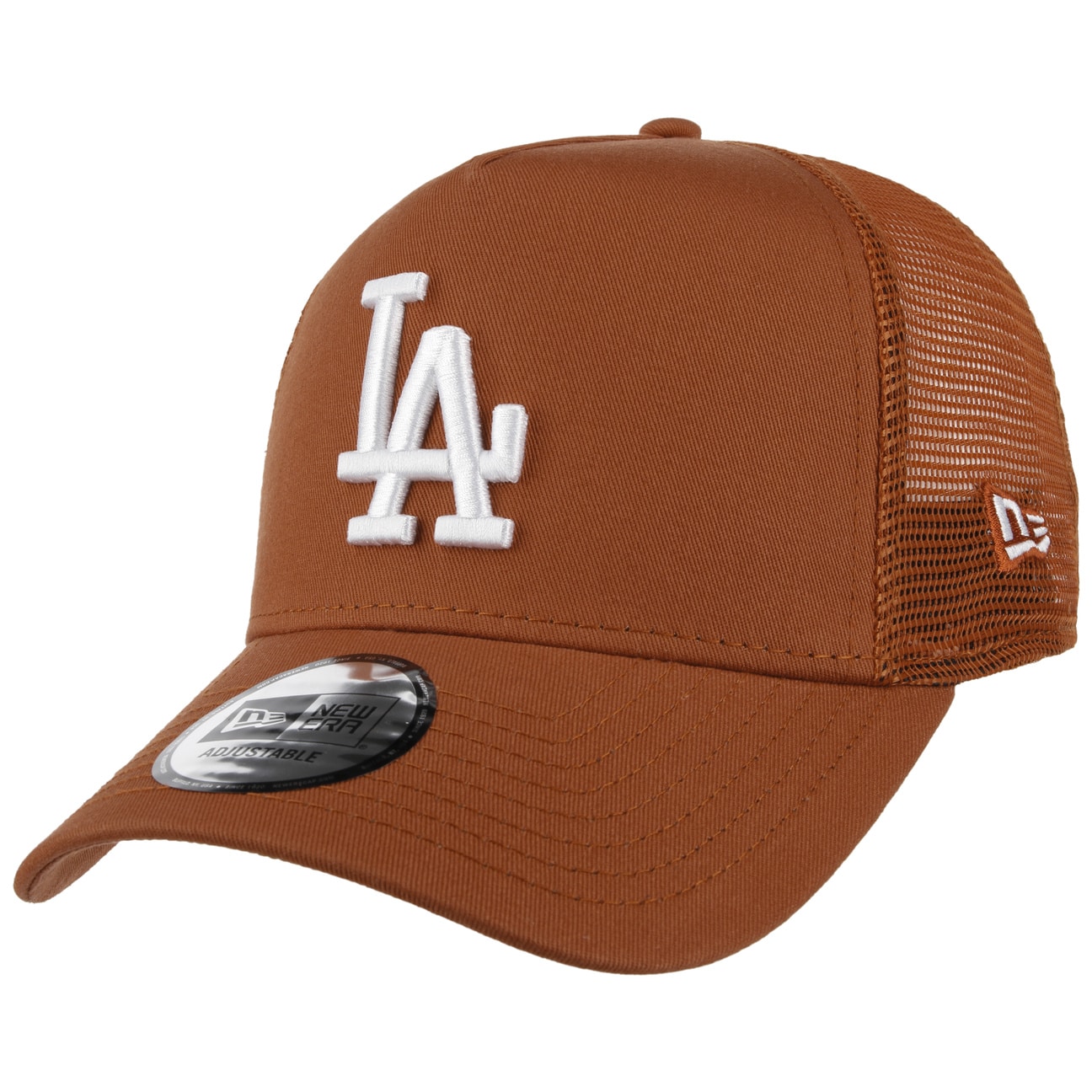 キャップ LORES Smoke Trucker Cap SA029 New Era Tech Ripstop Trucker Los Angeles Dodgers Cap - grey