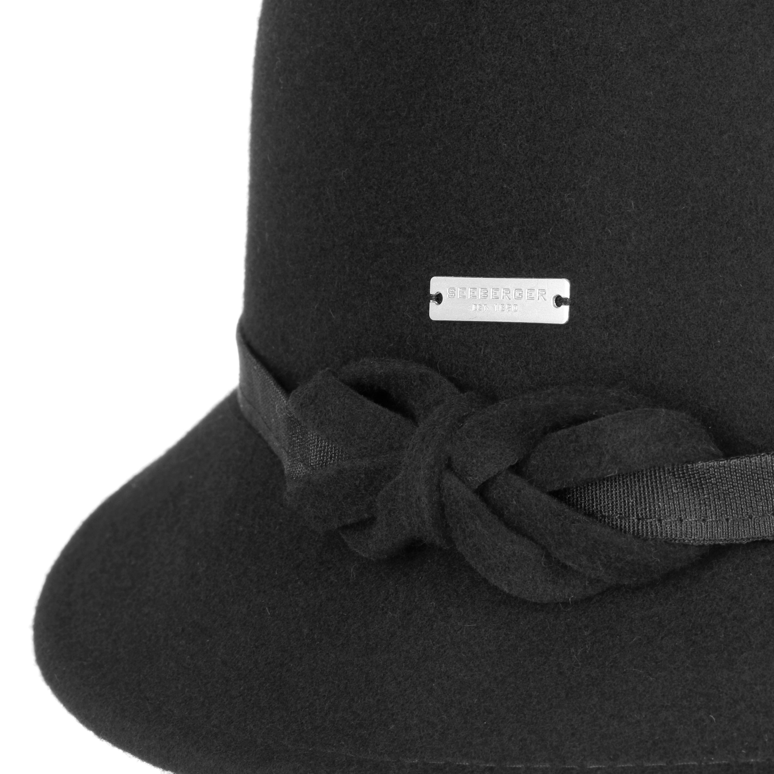 Leslita Felt Cloche Hat by Seeberger 