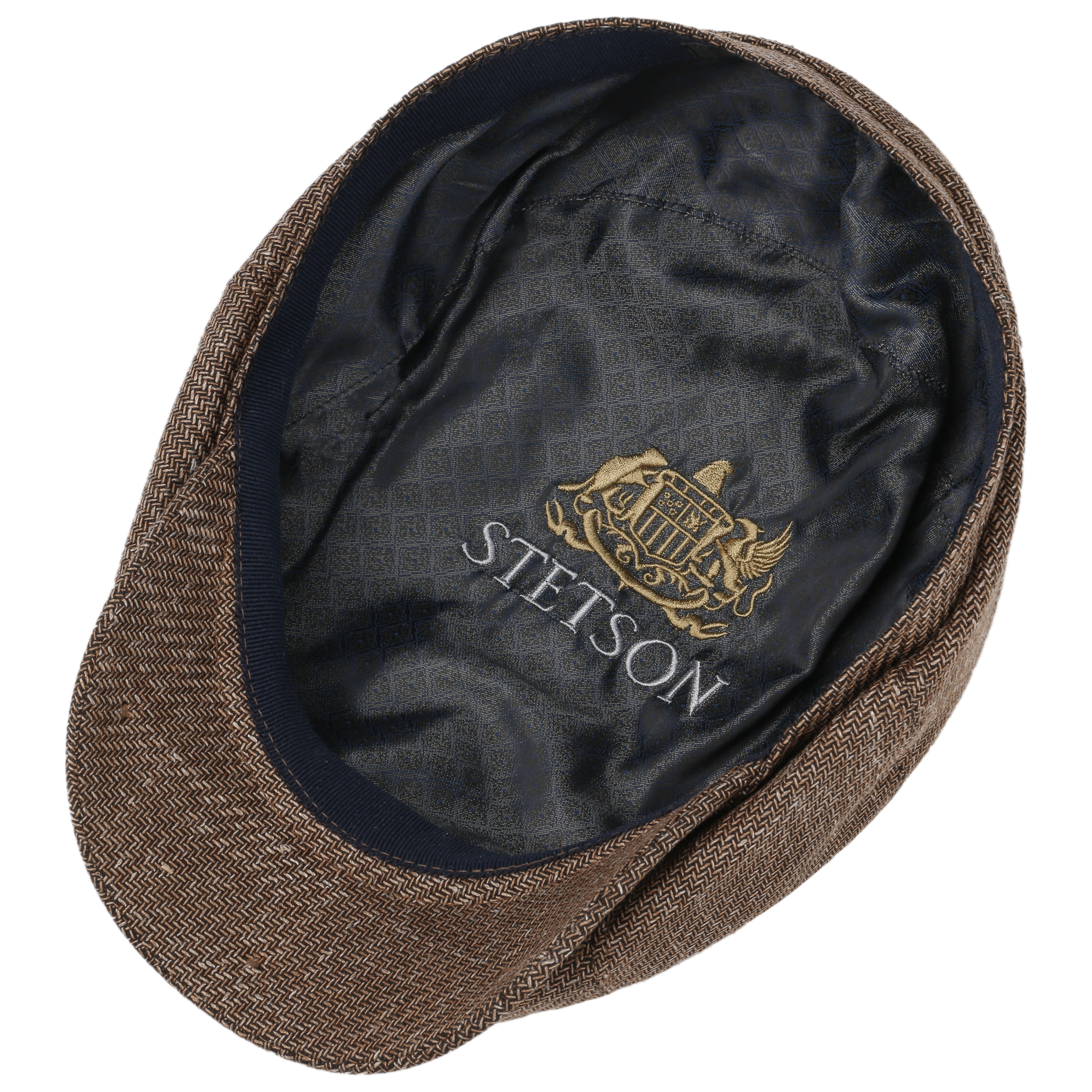 silk flat cap