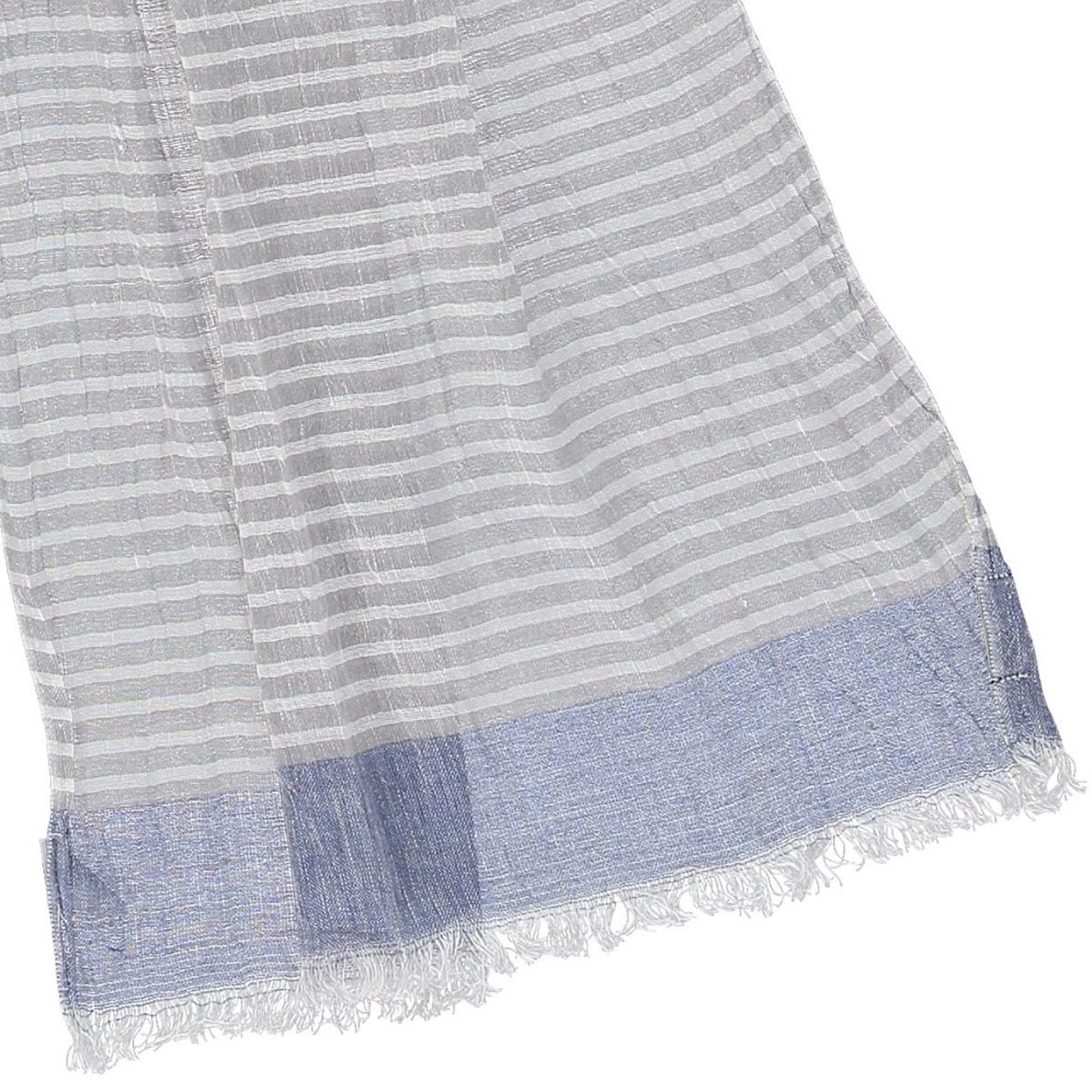 Linen Coton Stripes Scarf by Fraas 32,95