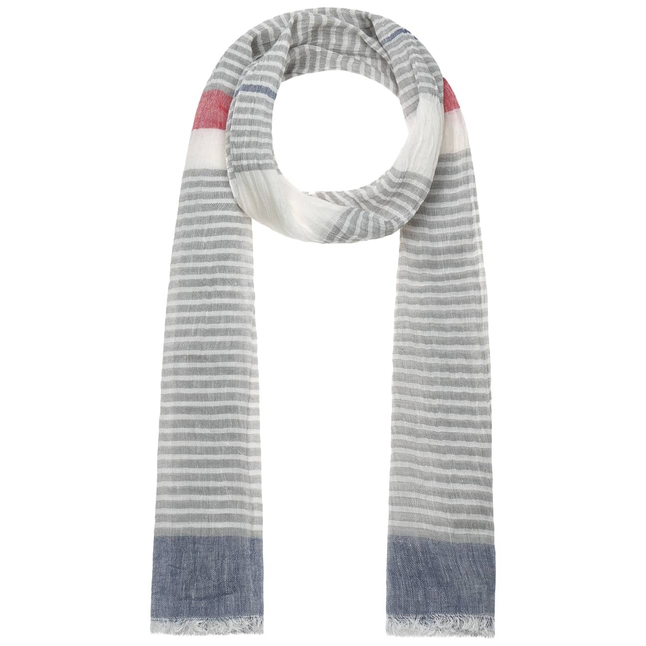 Linen Coton Stripes Scarf by Fraas 32,95