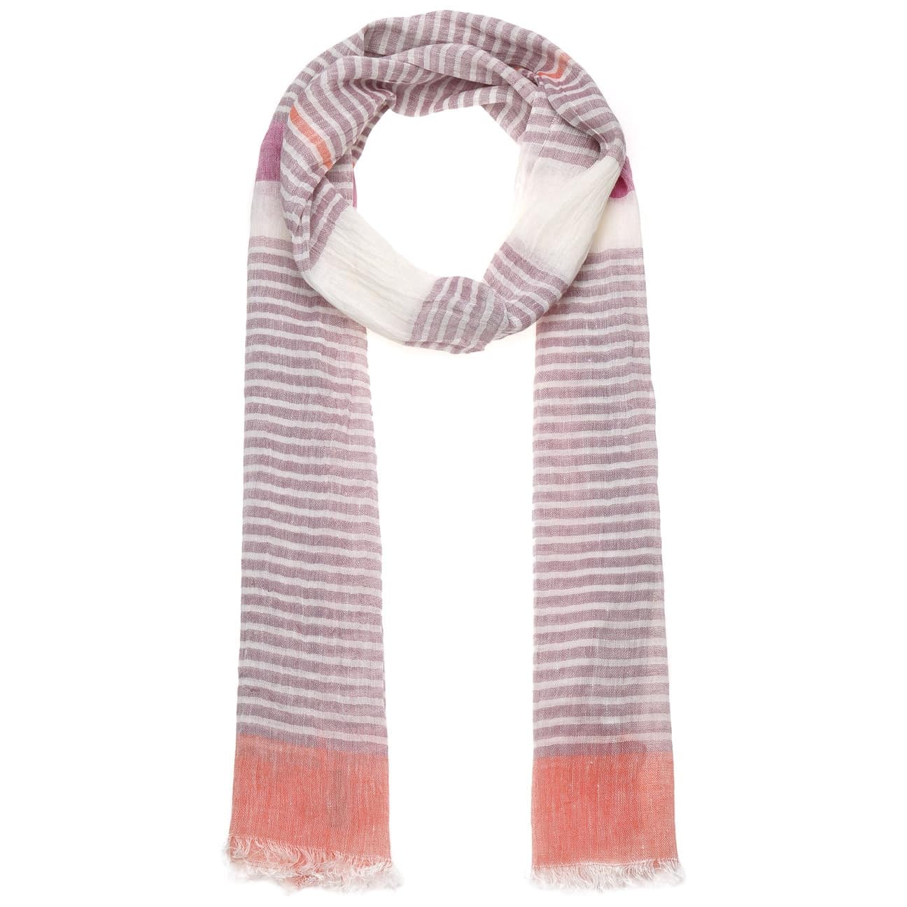 Linen Coton Stripes Scarf by Fraas 32,95