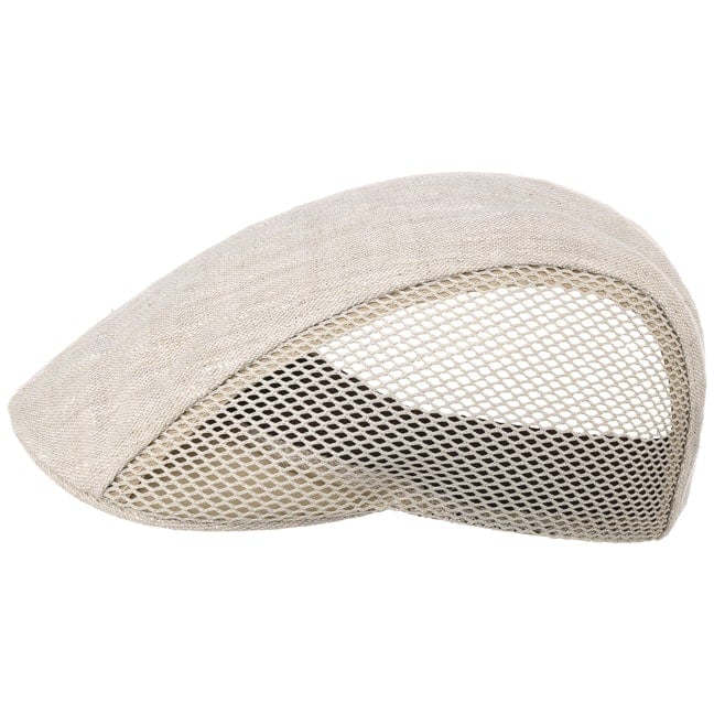 mesh flat cap